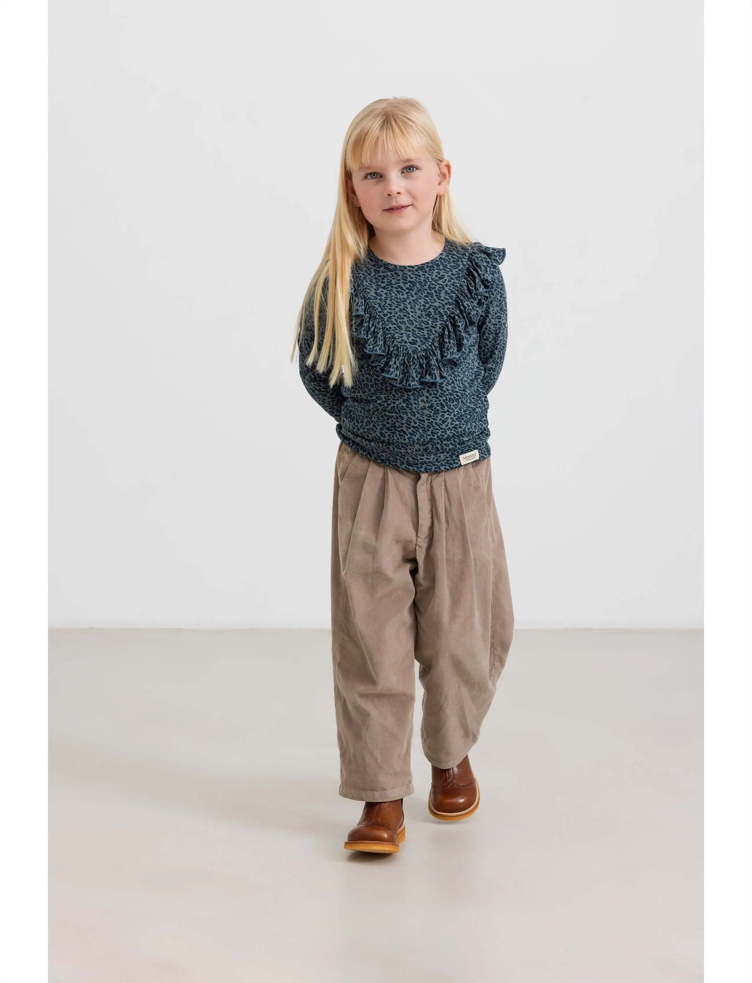 MarMar Copenhagen Leo Taren - Toppe og t-shirts - DUSTY GREEN LEO / green