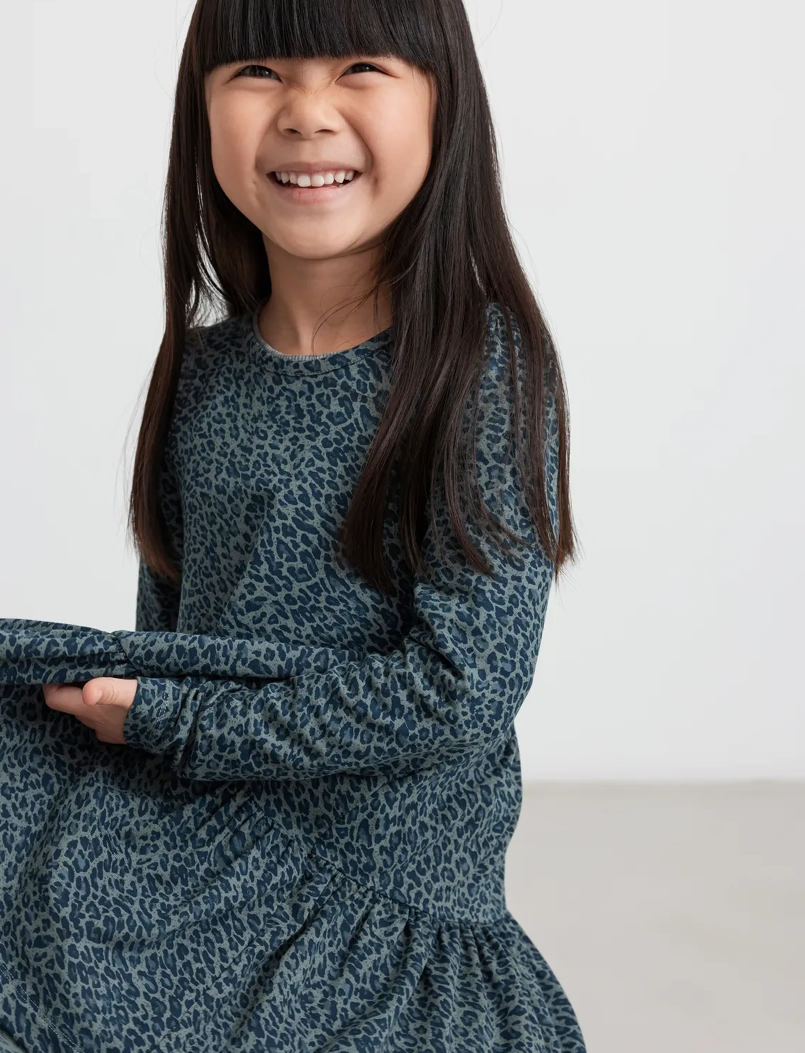 MarMar Copenhagen Leo Dolly - Kleider - DUSTY GREEN LEO / blue