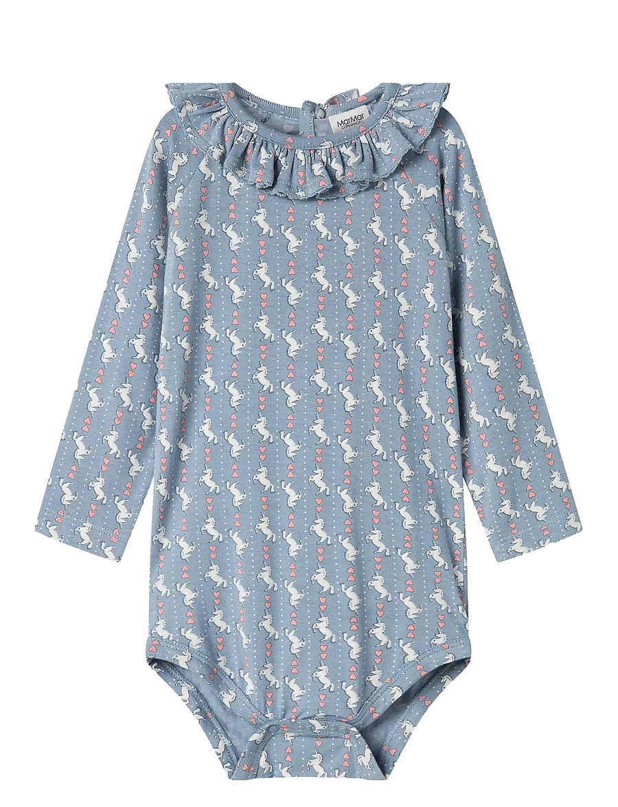 MarMar Copenhagen - Berta - långärmade bodies - unicorn dream - 1