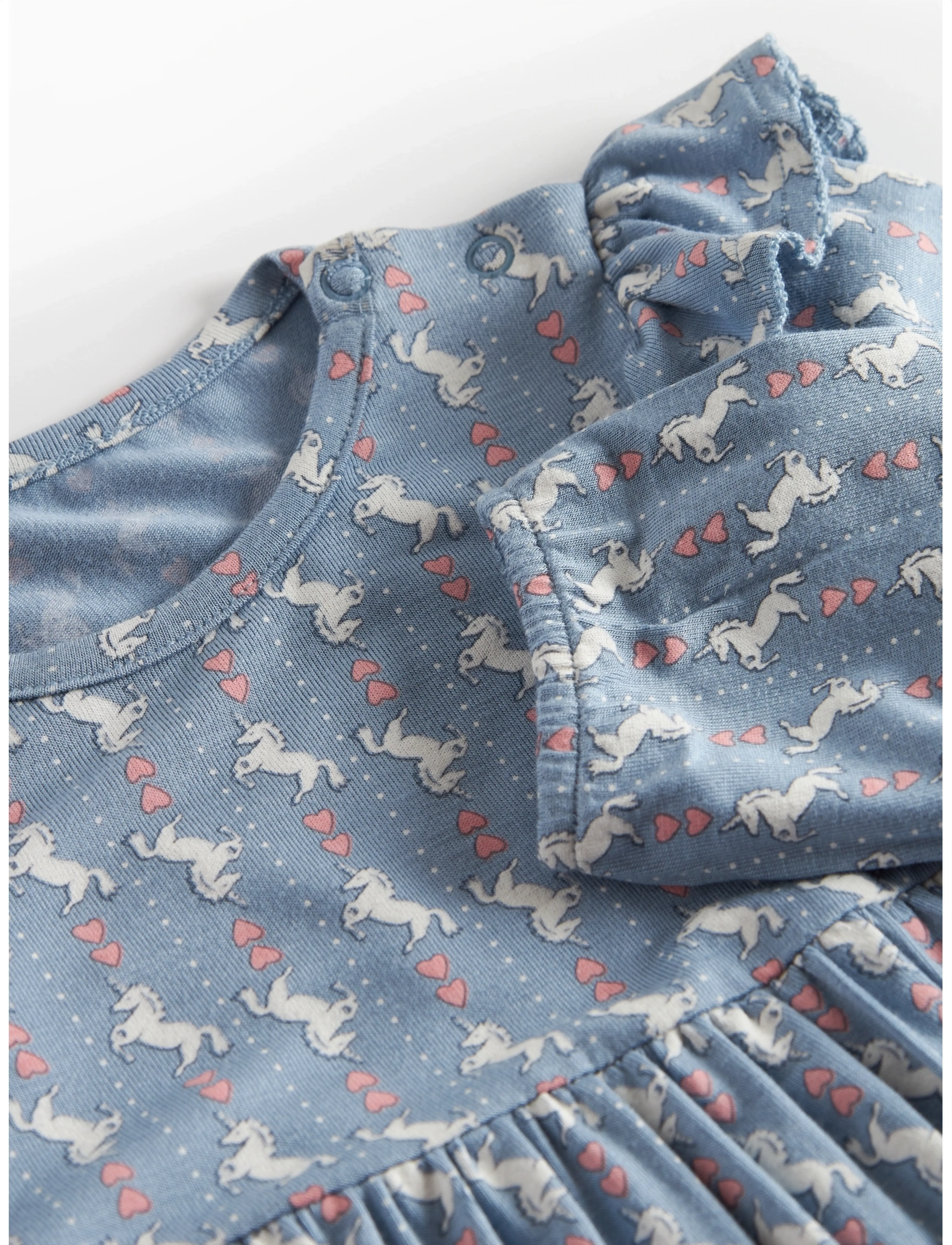 MarMar Copenhagen - Ramona Frill LS - klänningar - unicorn dream - 3