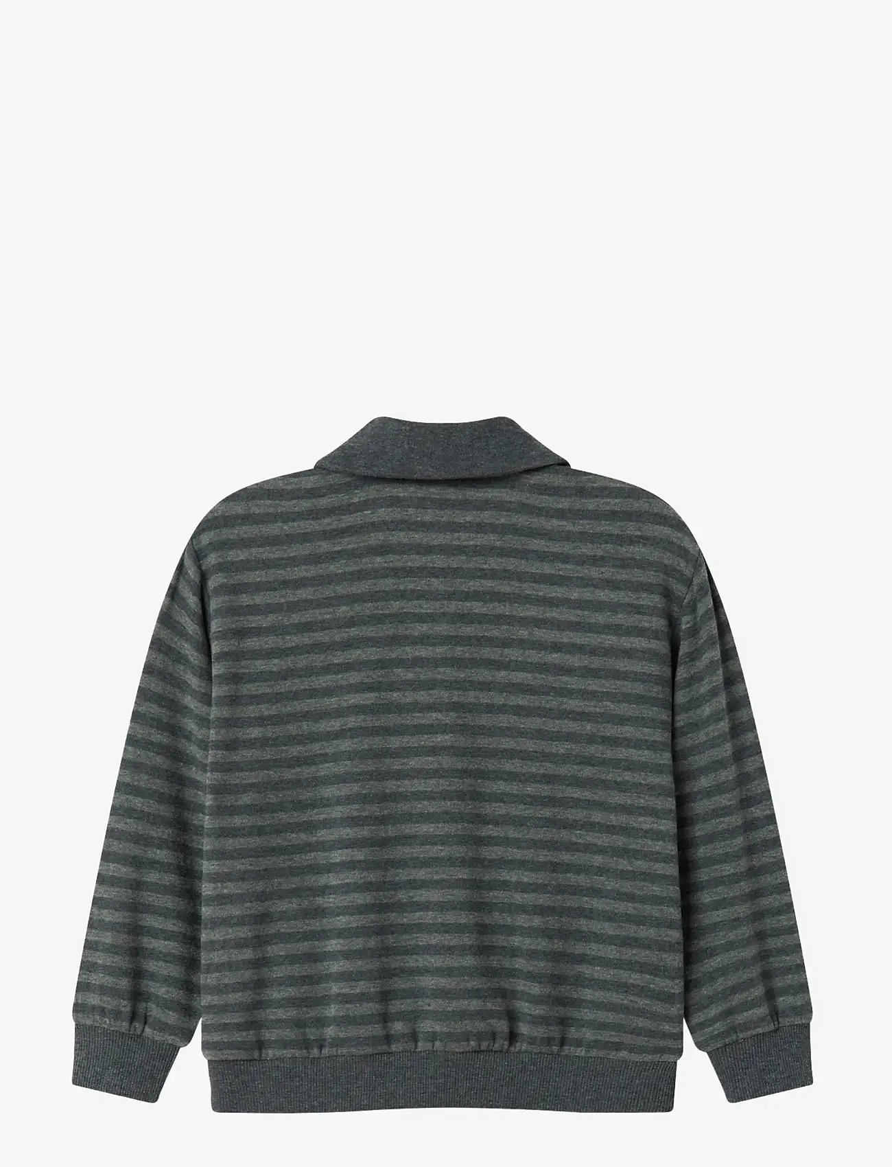 MarMar Copenhagen - Thanos Polo - långärmade pikéer - forest stripe mel. - 2
