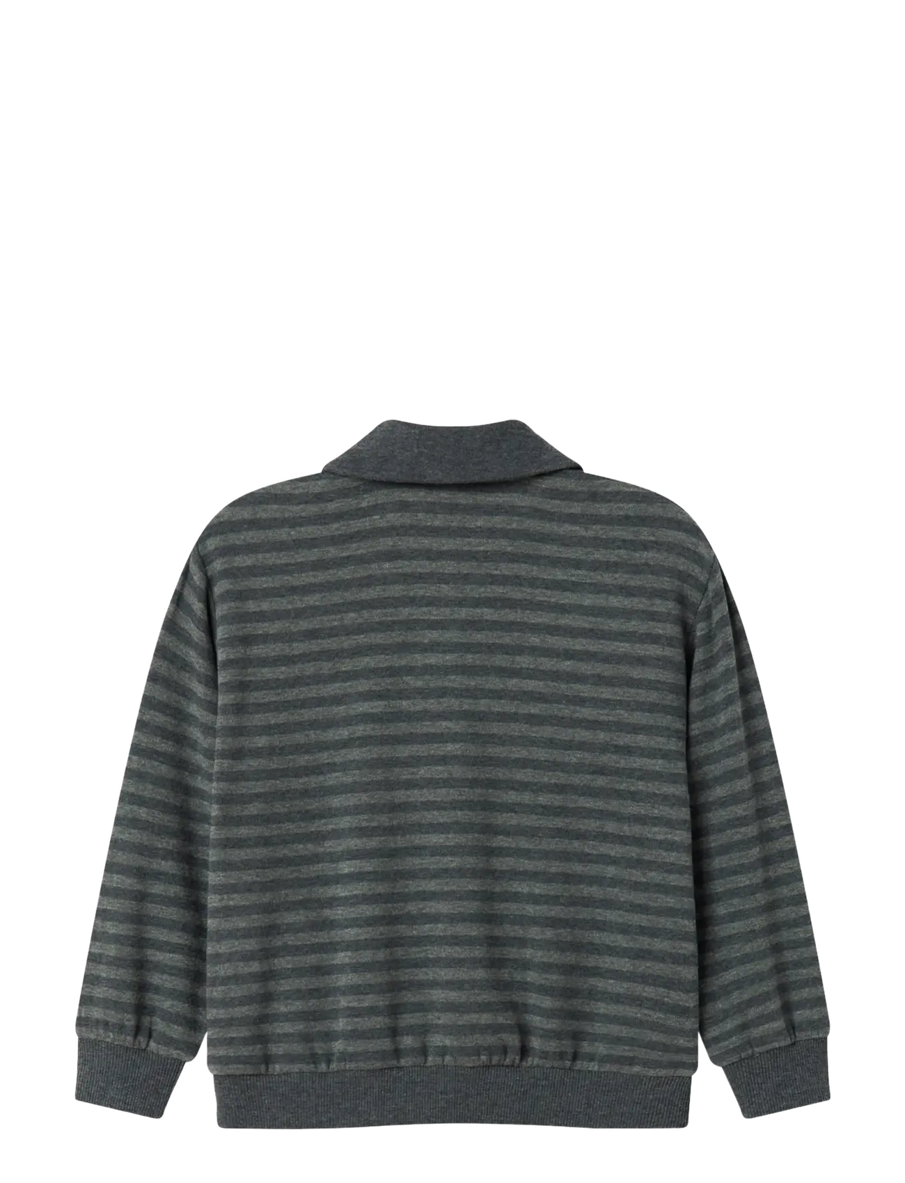 MarMar Copenhagen - Thanos Polo - long-sleeved polos - forest stripe mel. - 2