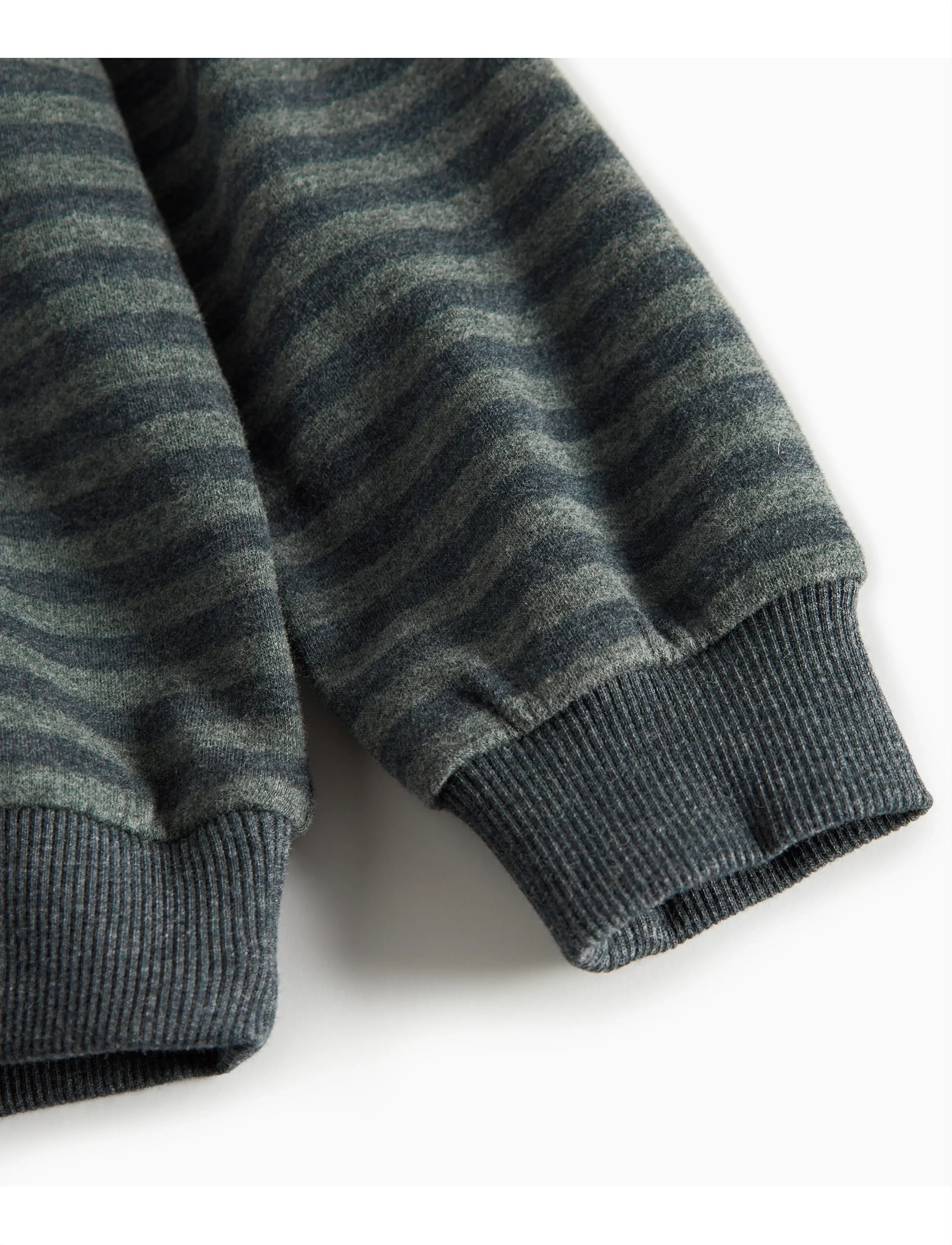 MarMar Copenhagen - Thanos Polo - long-sleeved polos - forest stripe mel. - 4