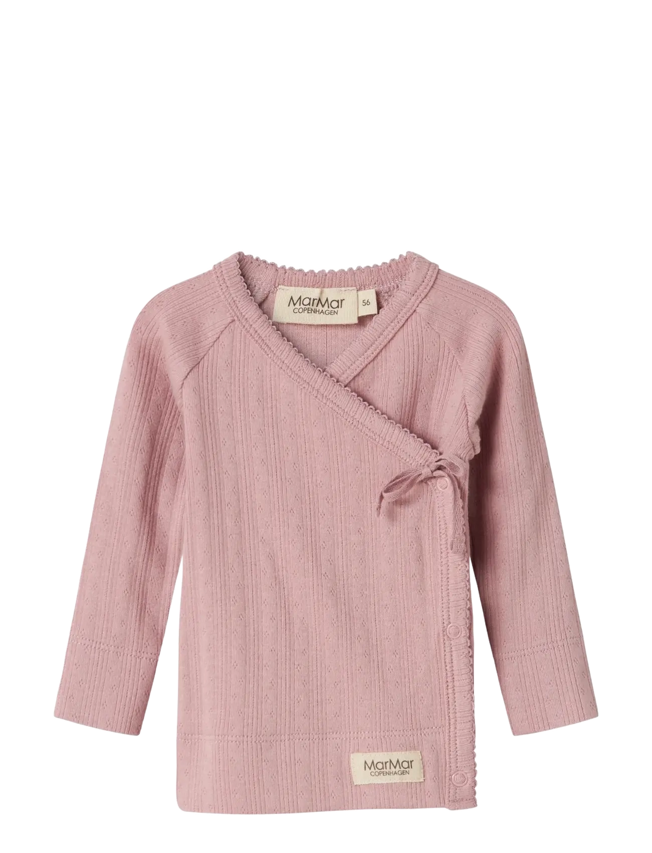 MarMar Copenhagen Tut Wrap LS - Oberteile - SOFT BERRY / pink/rose