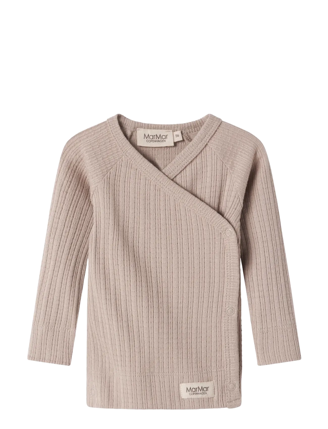 MarMar Copenhagen Tut Wrap LS - Overdele - SOFT BEIGE / beige