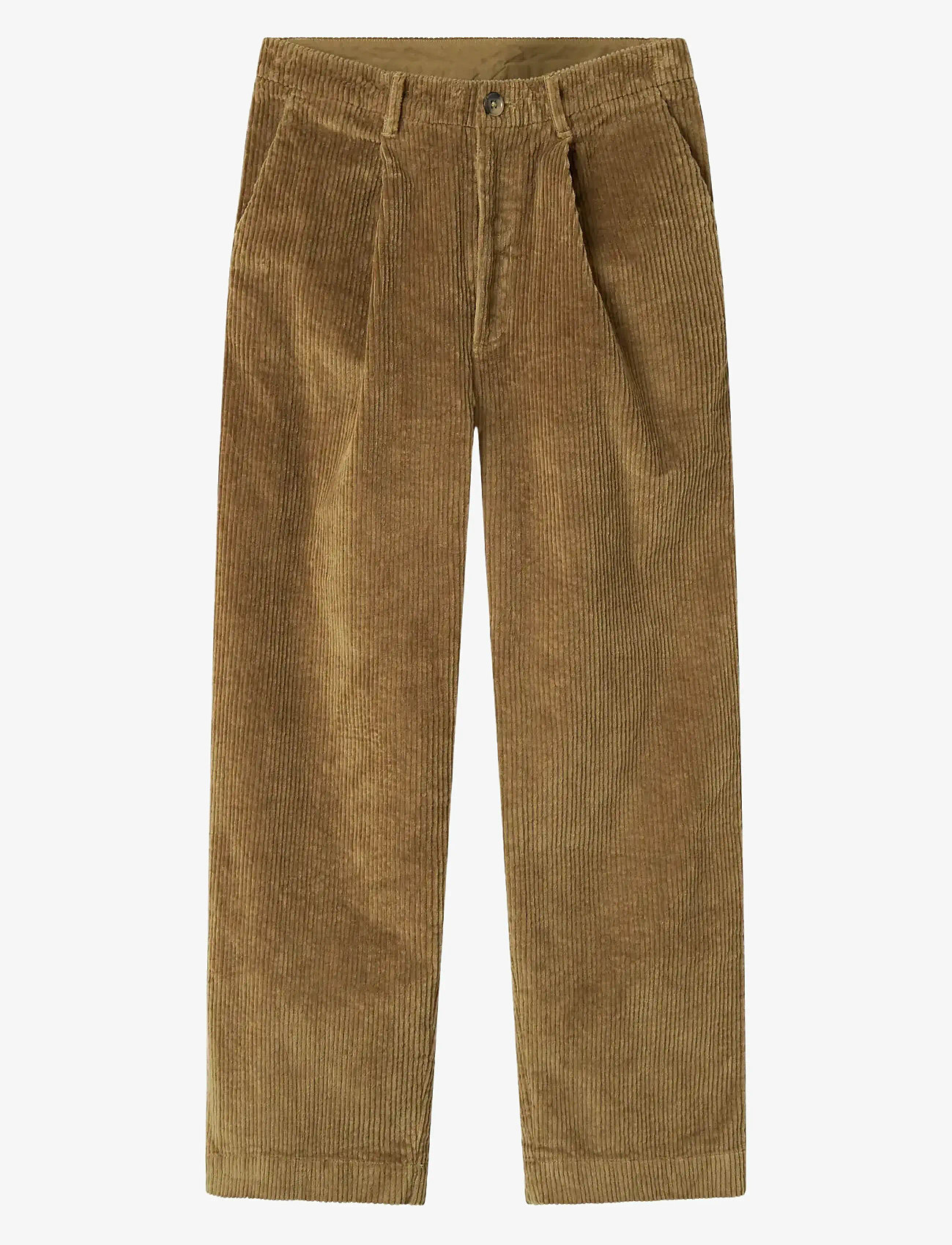 MarMar Copenhagen - Petrea W - sirge säärega püksid - dark bronze - 1