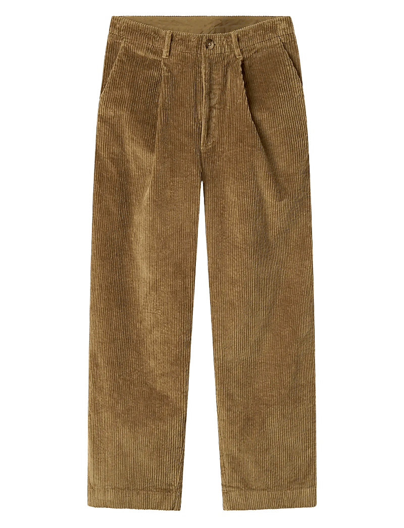 MarMar Copenhagen - Petrea W - sirge säärega püksid - dark bronze - 1