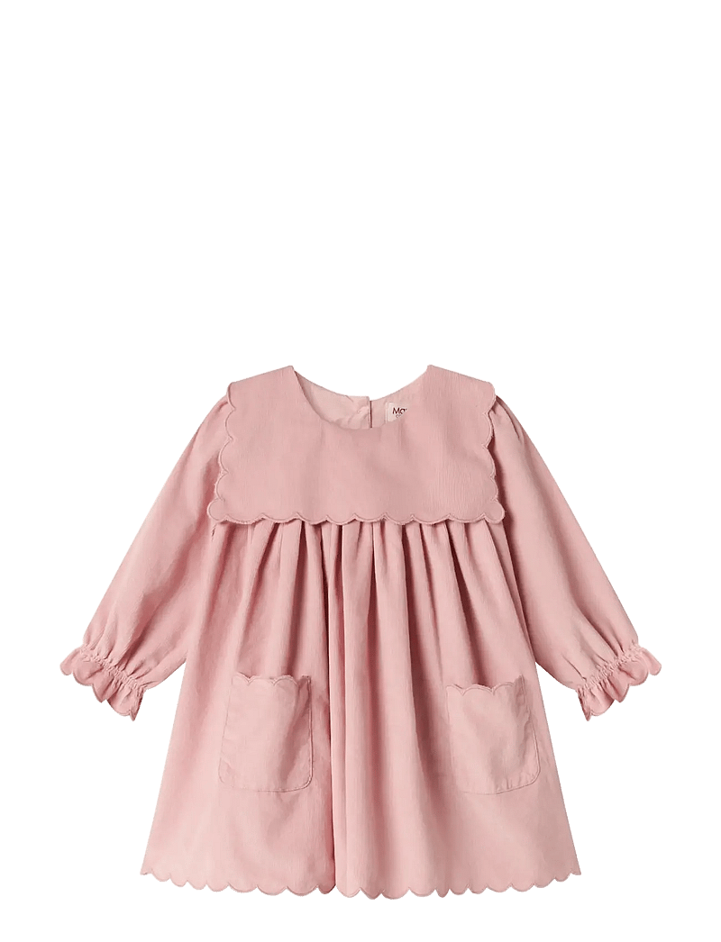 MarMar Copenhagen - Dulle - pikkade varrukatega beebi kleidid - soft berry - 1