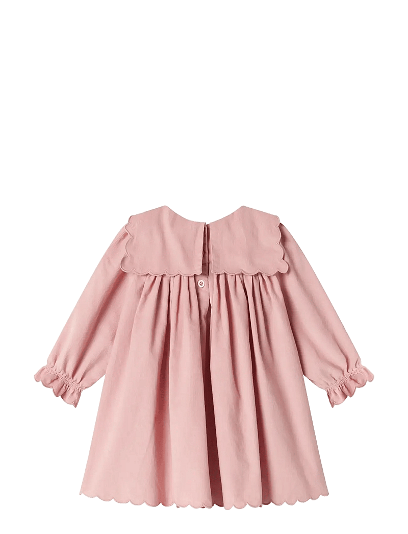 MarMar Copenhagen - Dulle - pikkade varrukatega beebi kleidid - soft berry - 2