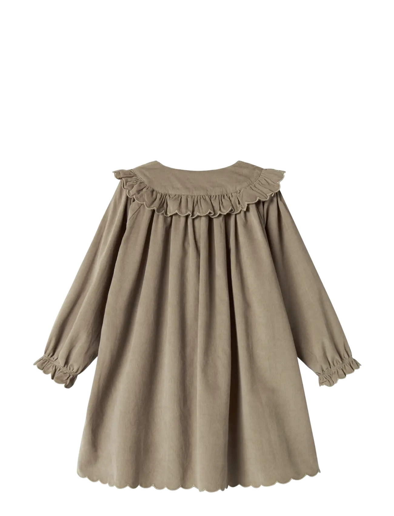 MarMar Copenhagen - Delina LS - long-sleeved casual dresses - mud - 1