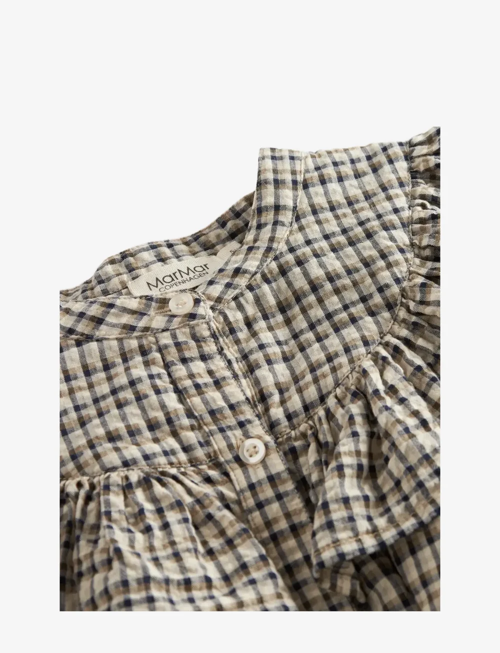 MarMar Copenhagen - Dalina - långärmade vardagsklänningar - pilot navy check - 5