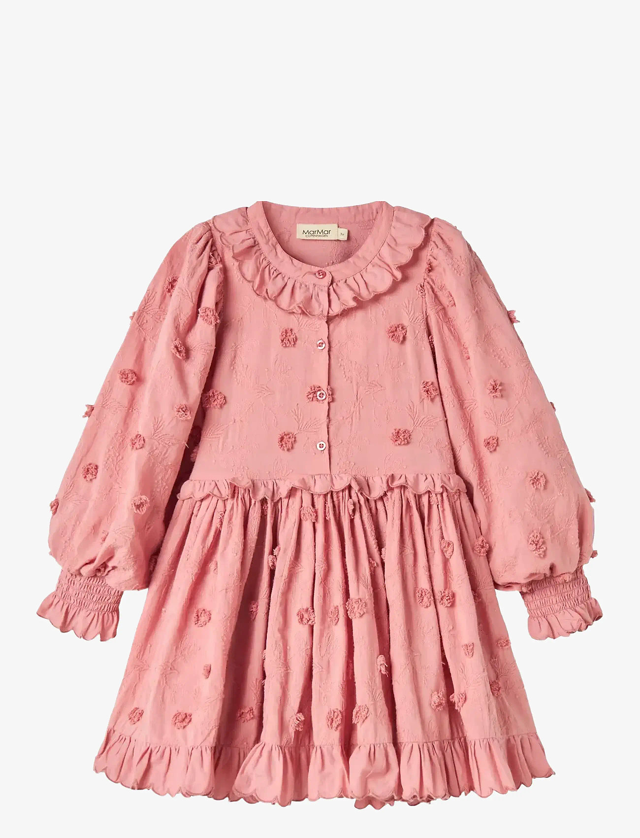 MarMar Copenhagen - Dipa - pikkade varrukatega vabaaja kleidid - pink delight - 0