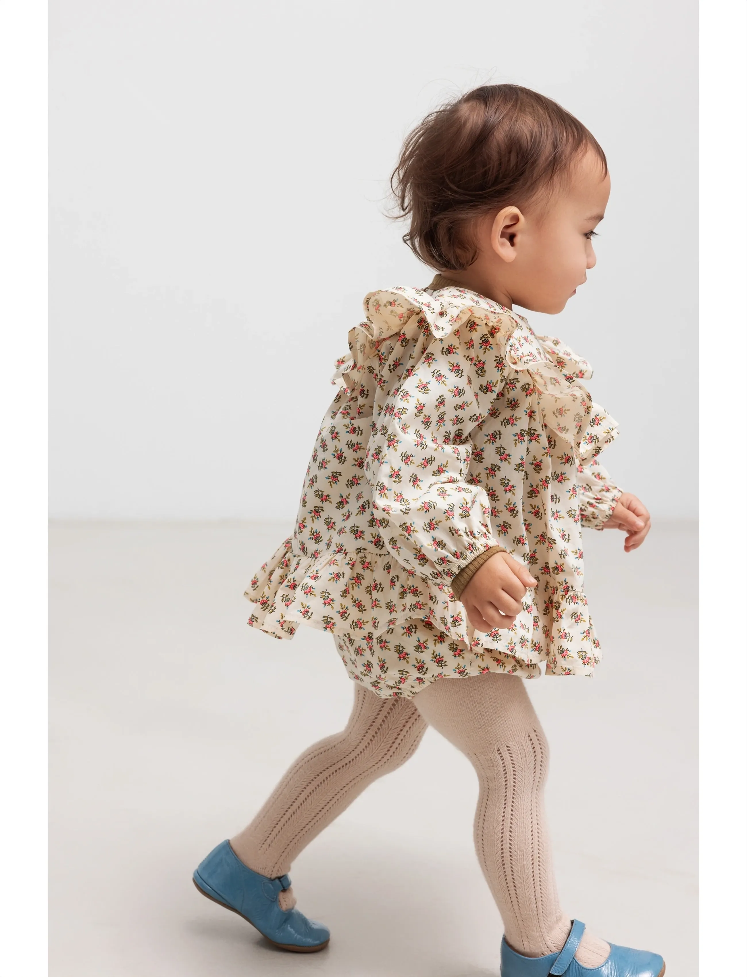 MarMar Copenhagen - Dalin - long-sleeved baby dresses - japanese flower - 3