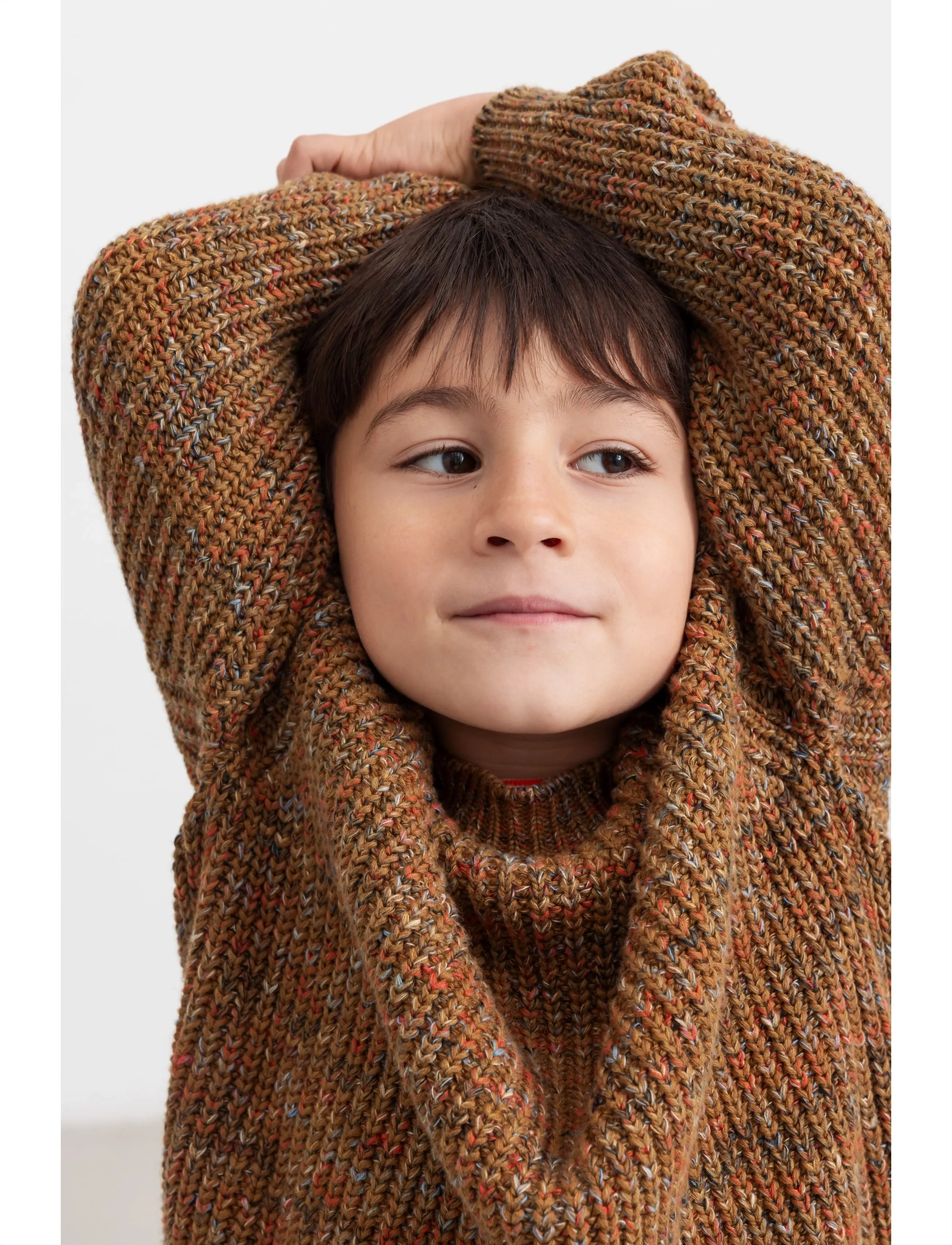 MarMar Copenhagen Teno - Jumpers - DARK BRONZE SPACE / brown