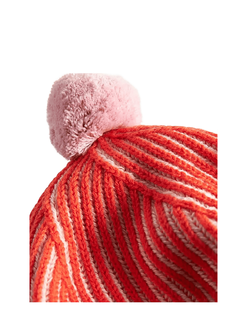 MarMar Copenhagen - Alexo - beanies - tomato stripe - 3