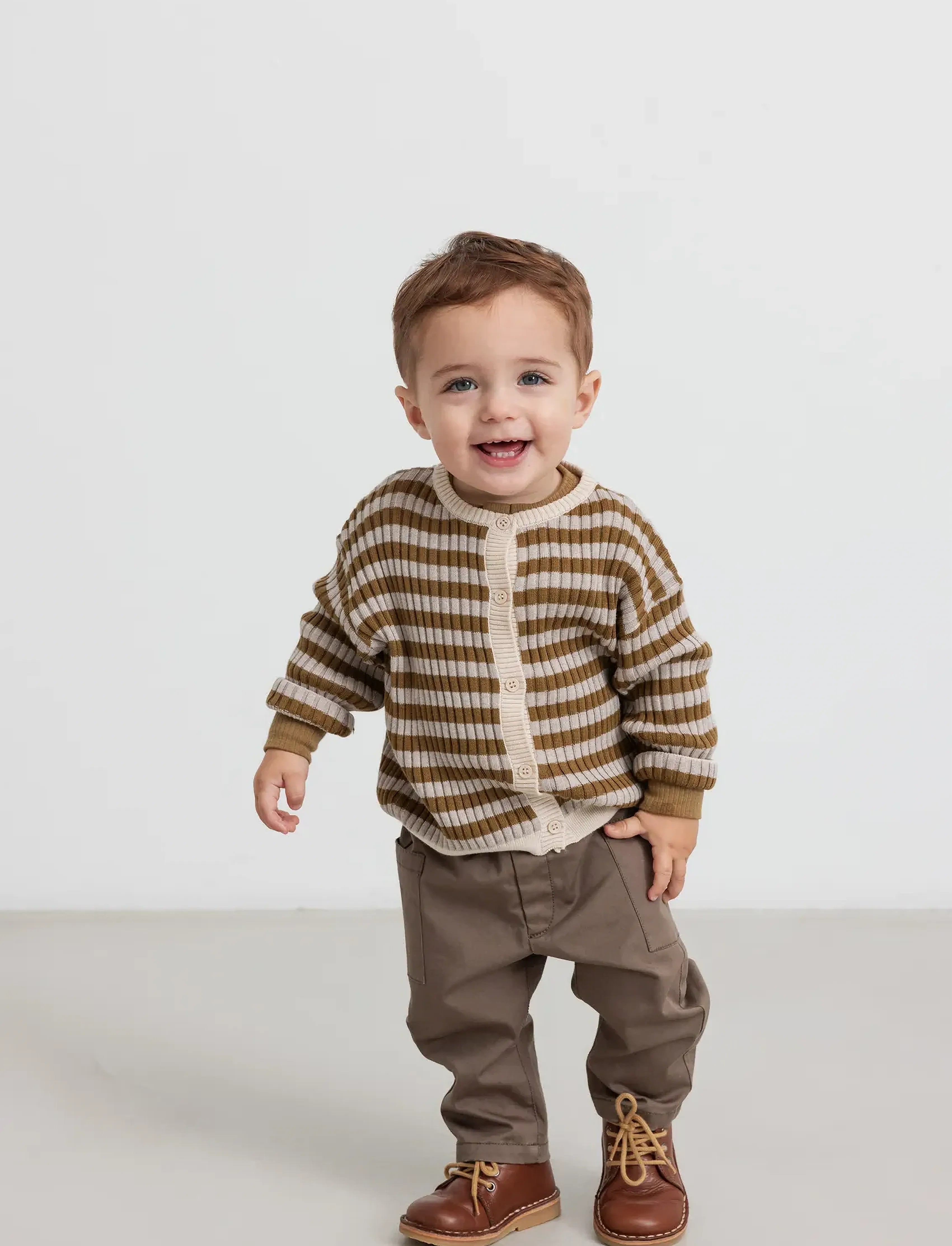 MarMar Copenhagen Tob - Neuleet - CASHEW MEL. STRIPE / brown