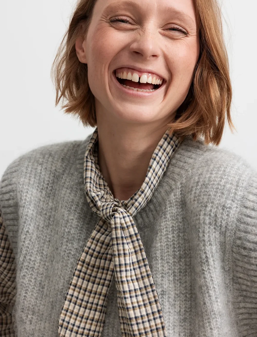 MarMar Copenhagen - Tajo W - kootud vestid - morning dew mel. - 4