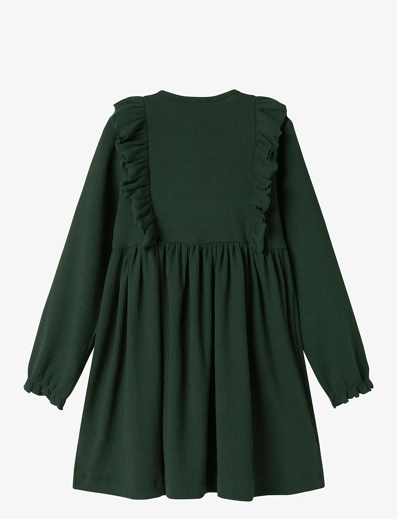 MarMar Copenhagen - Dress Dikte - long-sleeved casual dresses - dark leaf - 2