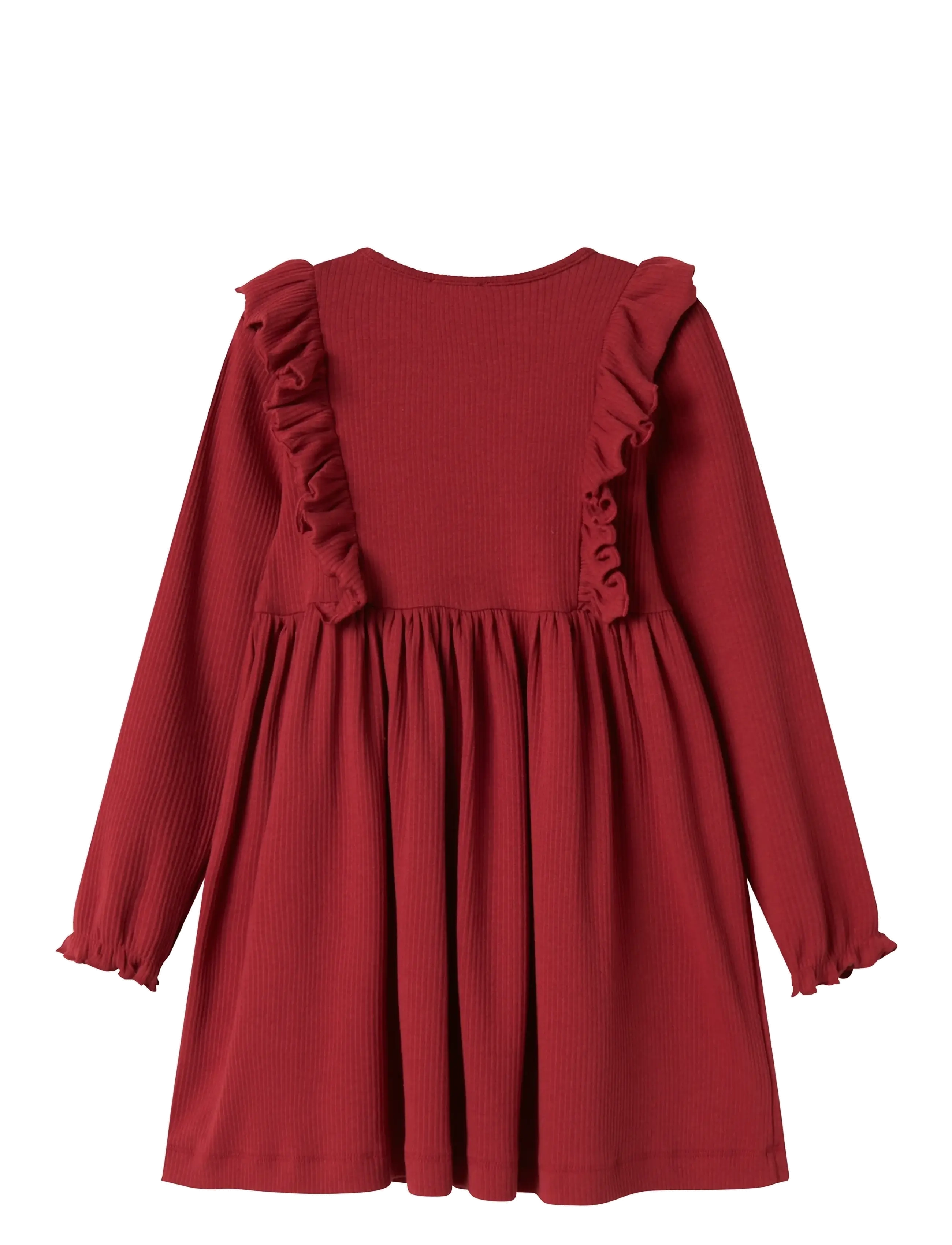 MarMar Copenhagen - Dress Dikte - langärmelige freizeitkleider - hibiscus red - 2