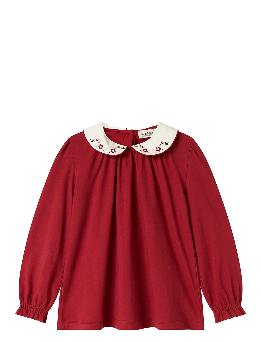 MarMar Copenhagen - Tielle - långärmade skjortor - hibiscus red - 1