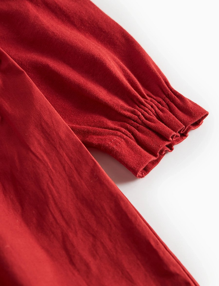 MarMar Copenhagen - Dielle - langärmelige freizeitkleider - hibiscus red - 4