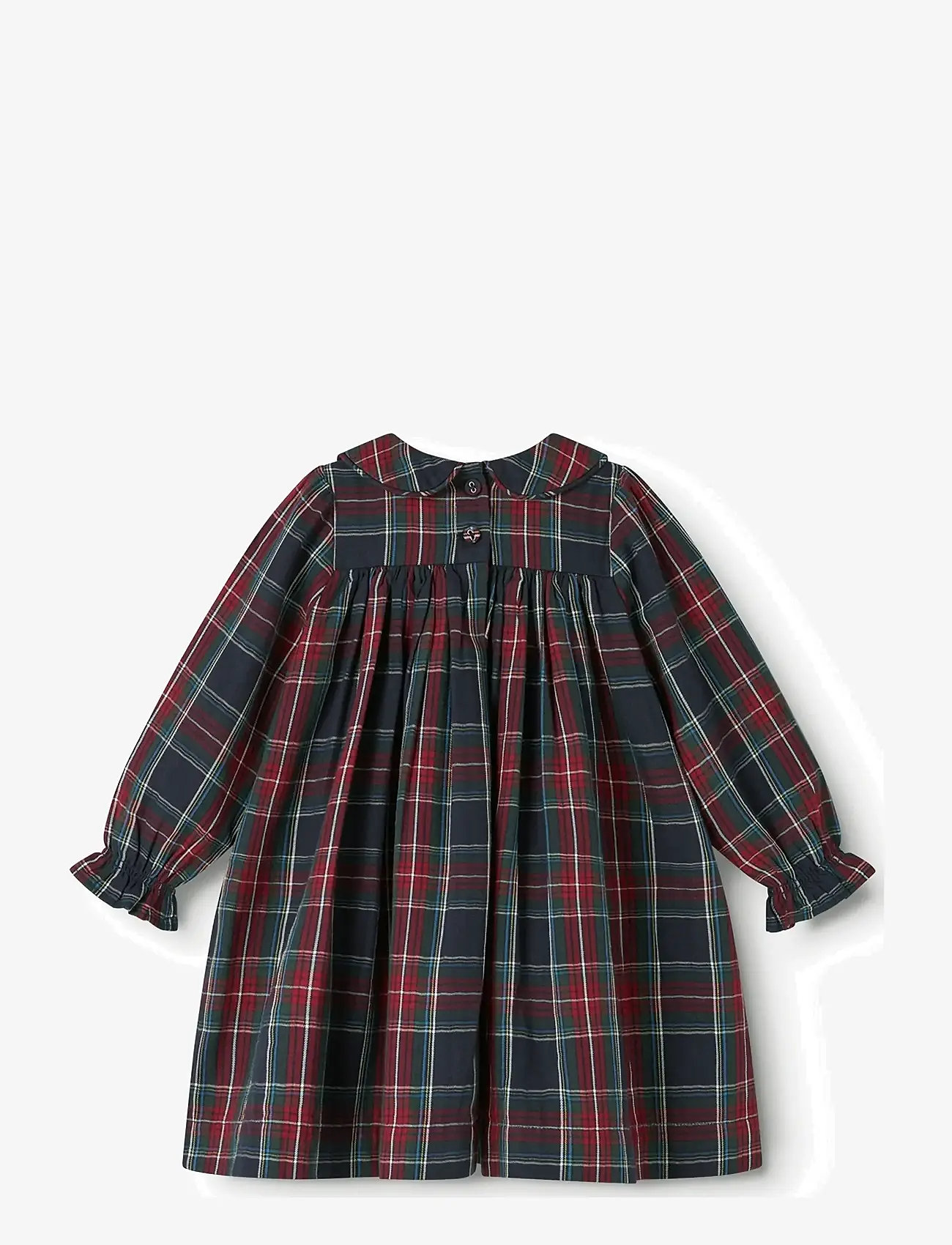 MarMar Copenhagen - Dulla B LS - langærmede babykjoler - pilot navy check - 2