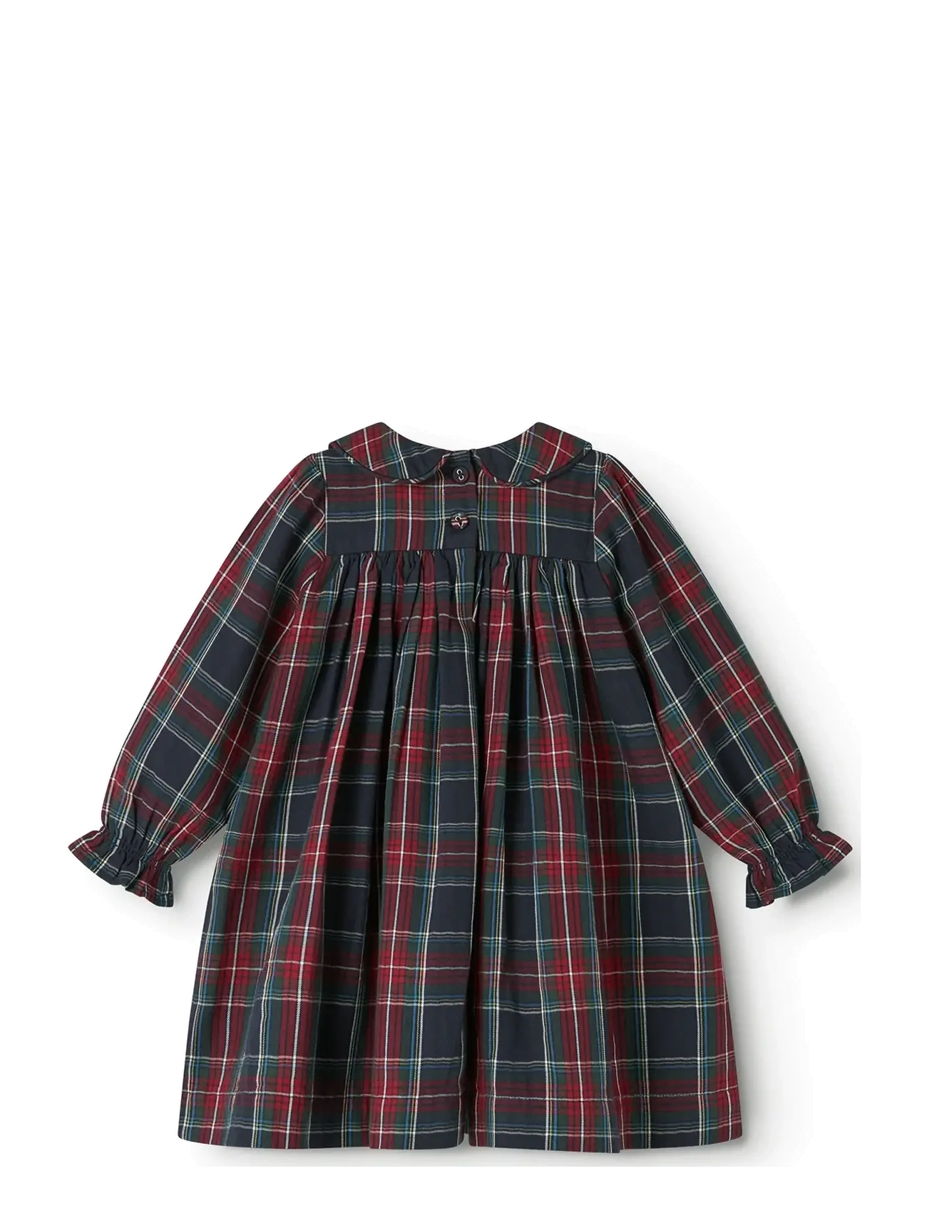 MarMar Copenhagen - Dulla B LS - long-sleeved baby dresses - pilot navy check - 2