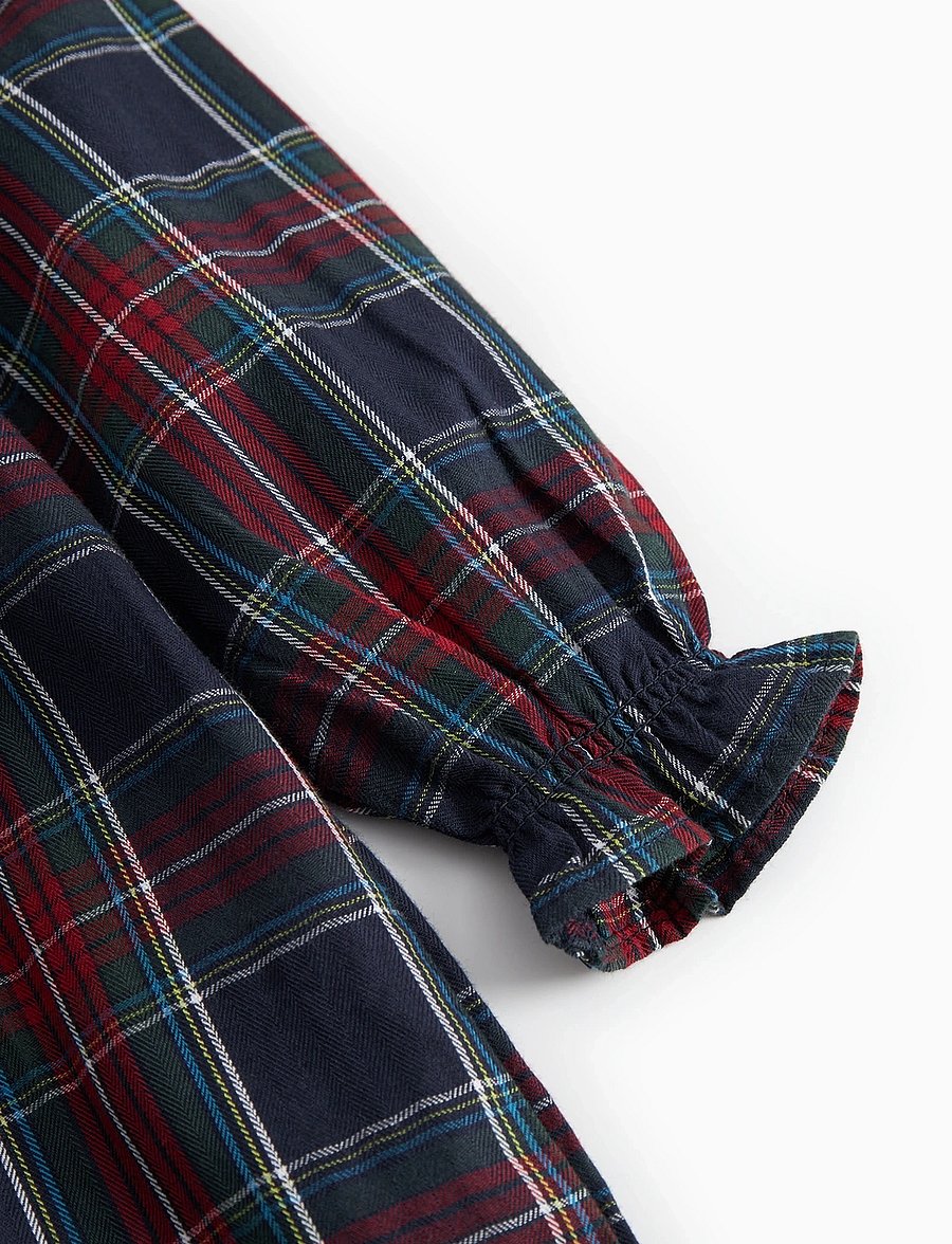 MarMar Copenhagen - Dulla B LS - langärmelige babykleider - pilot navy check - 4