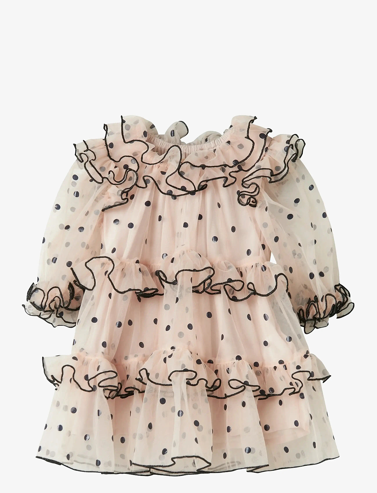 MarMar Copenhagen - Dakira LS B - festkjoler - black dots - 1