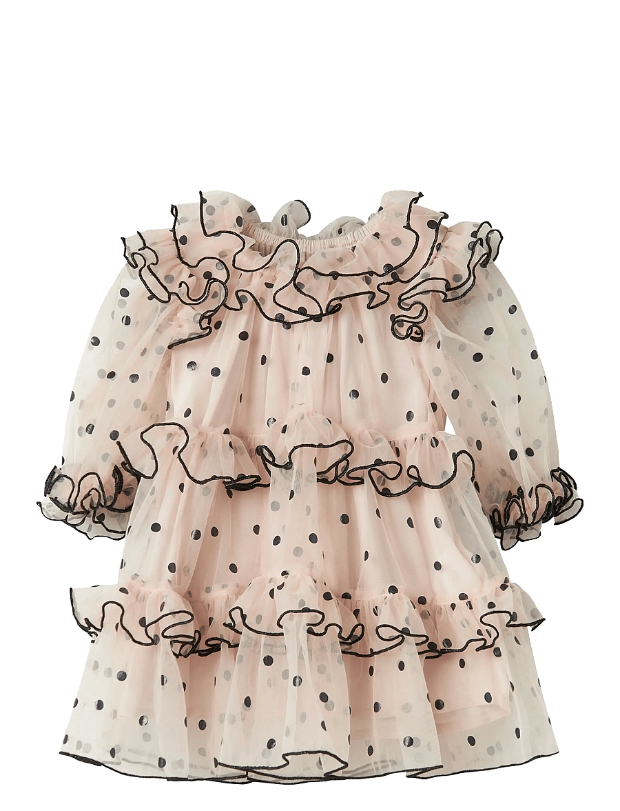 MarMar Copenhagen - Dakira LS B - partykleider - black dots - 1