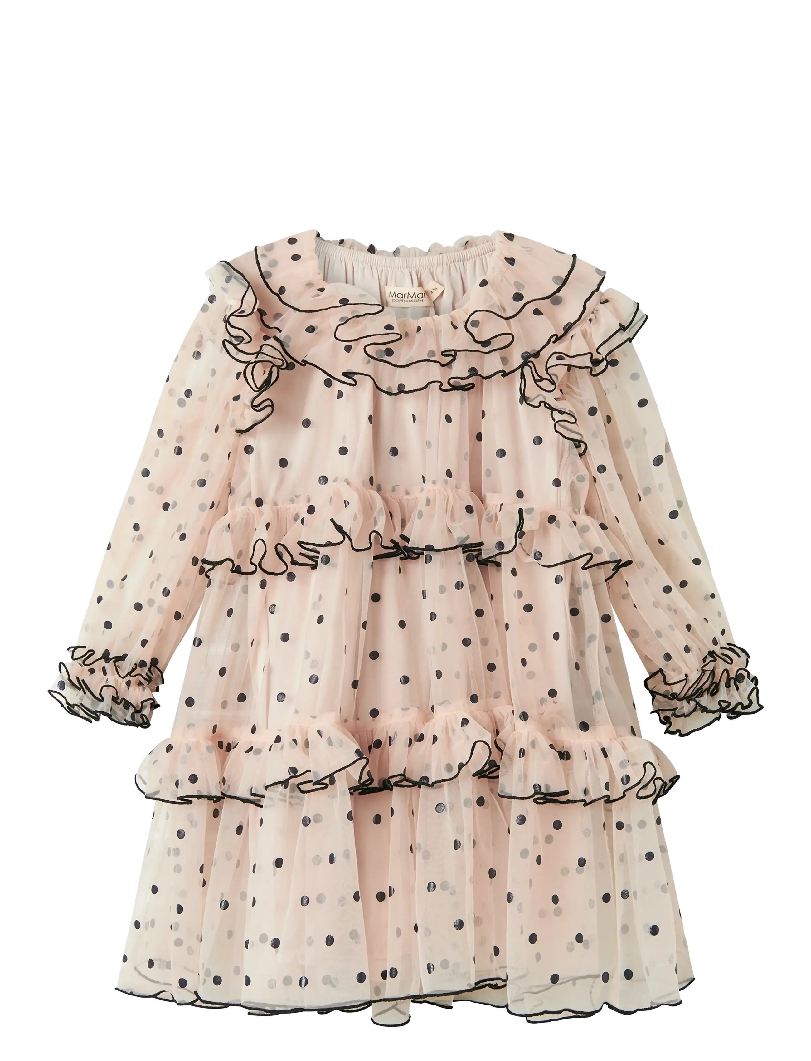 MarMar Copenhagen Dakira LS - 4 for 3 - BLACK DOTS / cream