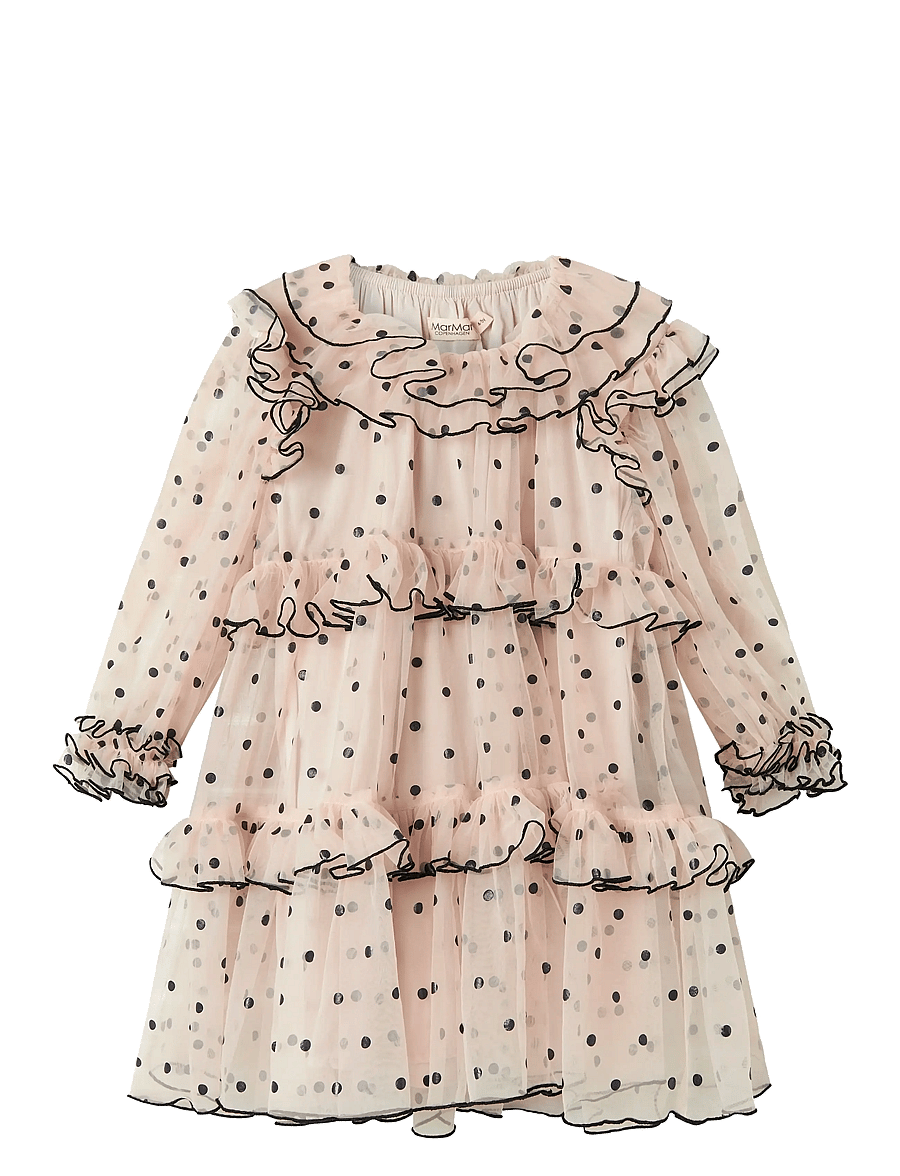 MarMar Copenhagen - Dakira LS - juhlamekot - black dots - 1