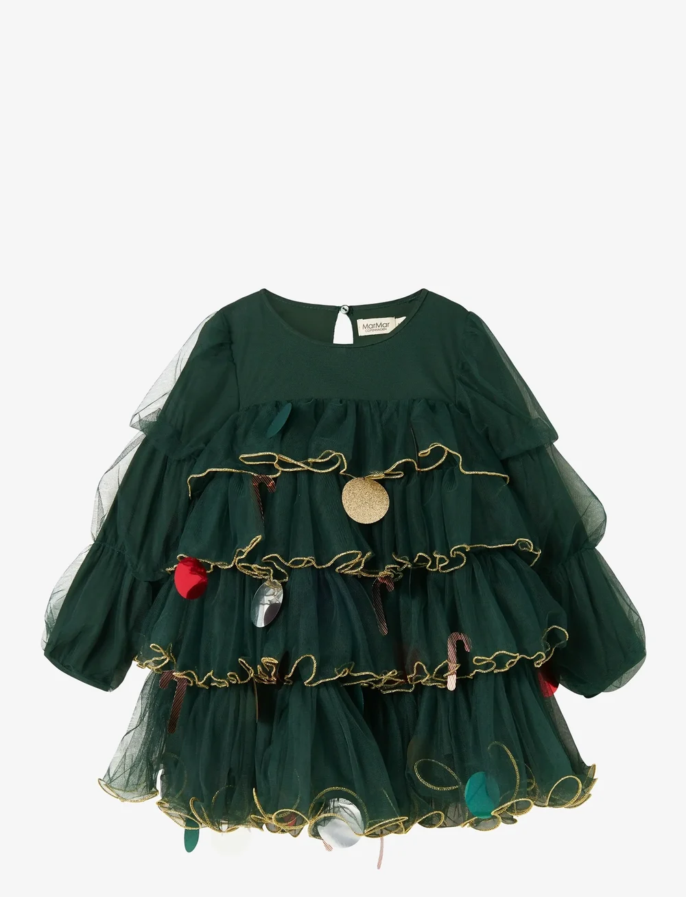 MarMar Copenhagen - December - langermede hverdagskjoler - dark leaf - 1