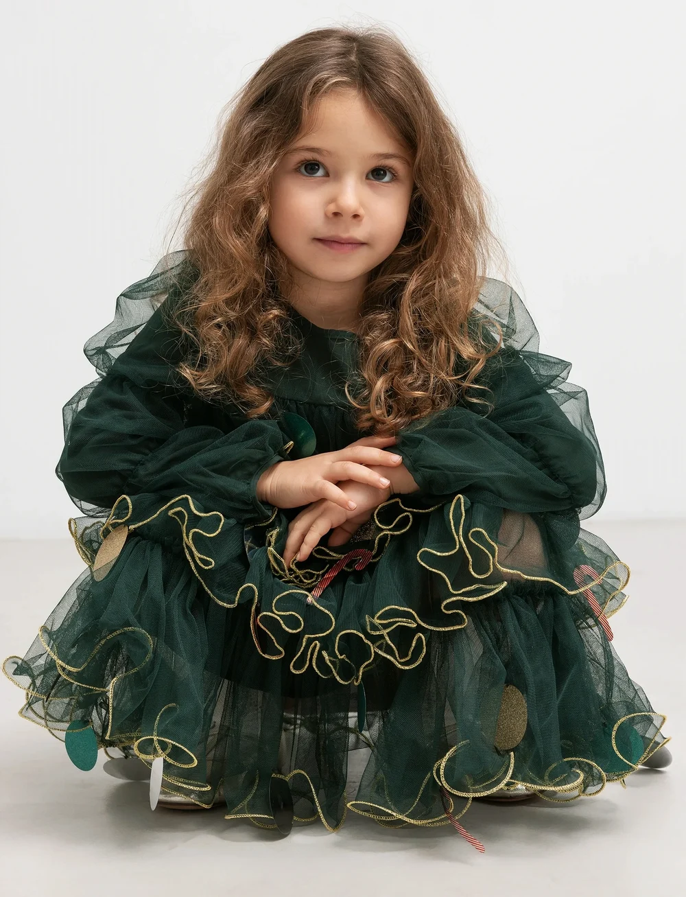 MarMar Copenhagen - December - langermede hverdagskjoler - dark leaf - 4