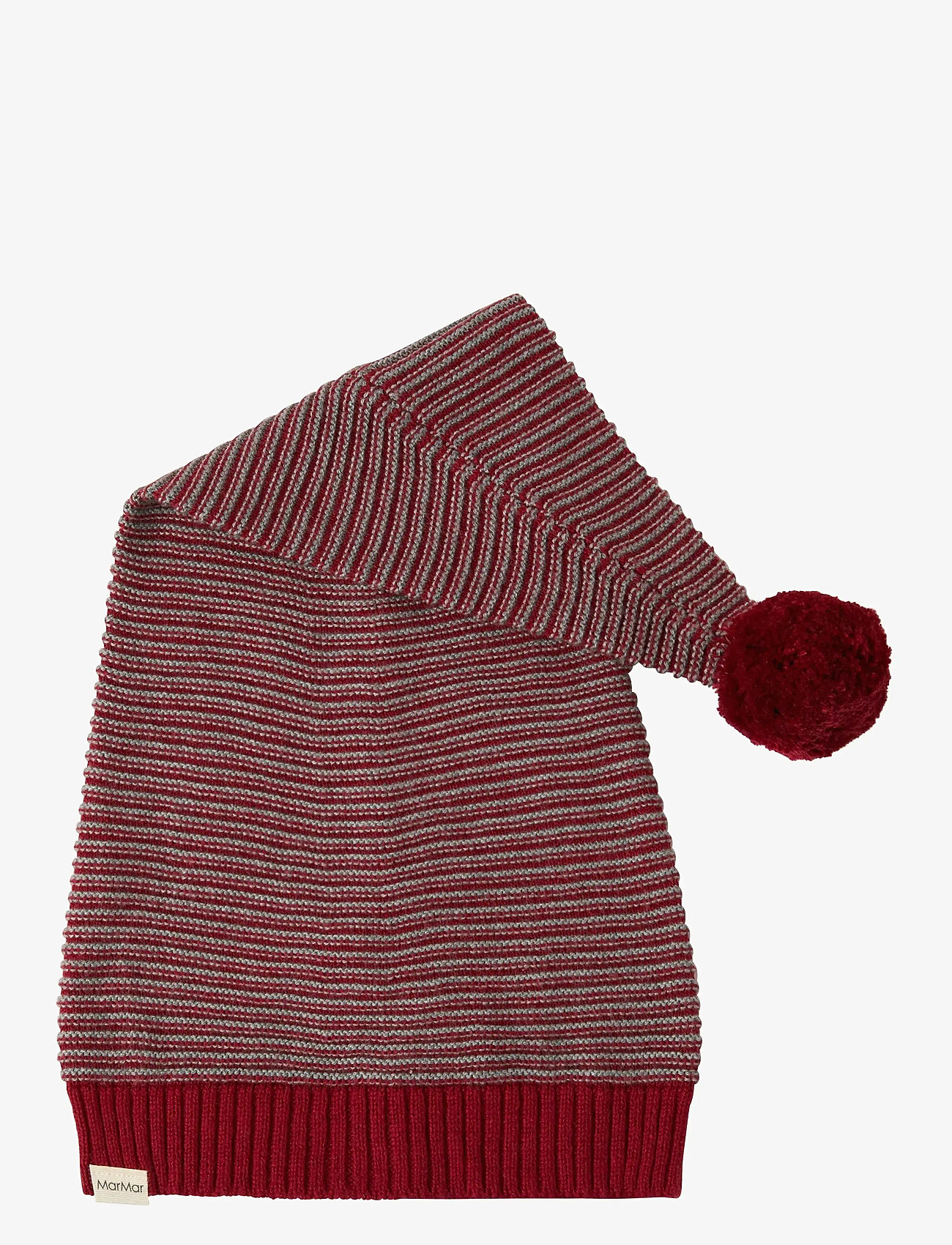 MarMar Copenhagen - Alfen - wintermützen - hibiscus red stripe - 1