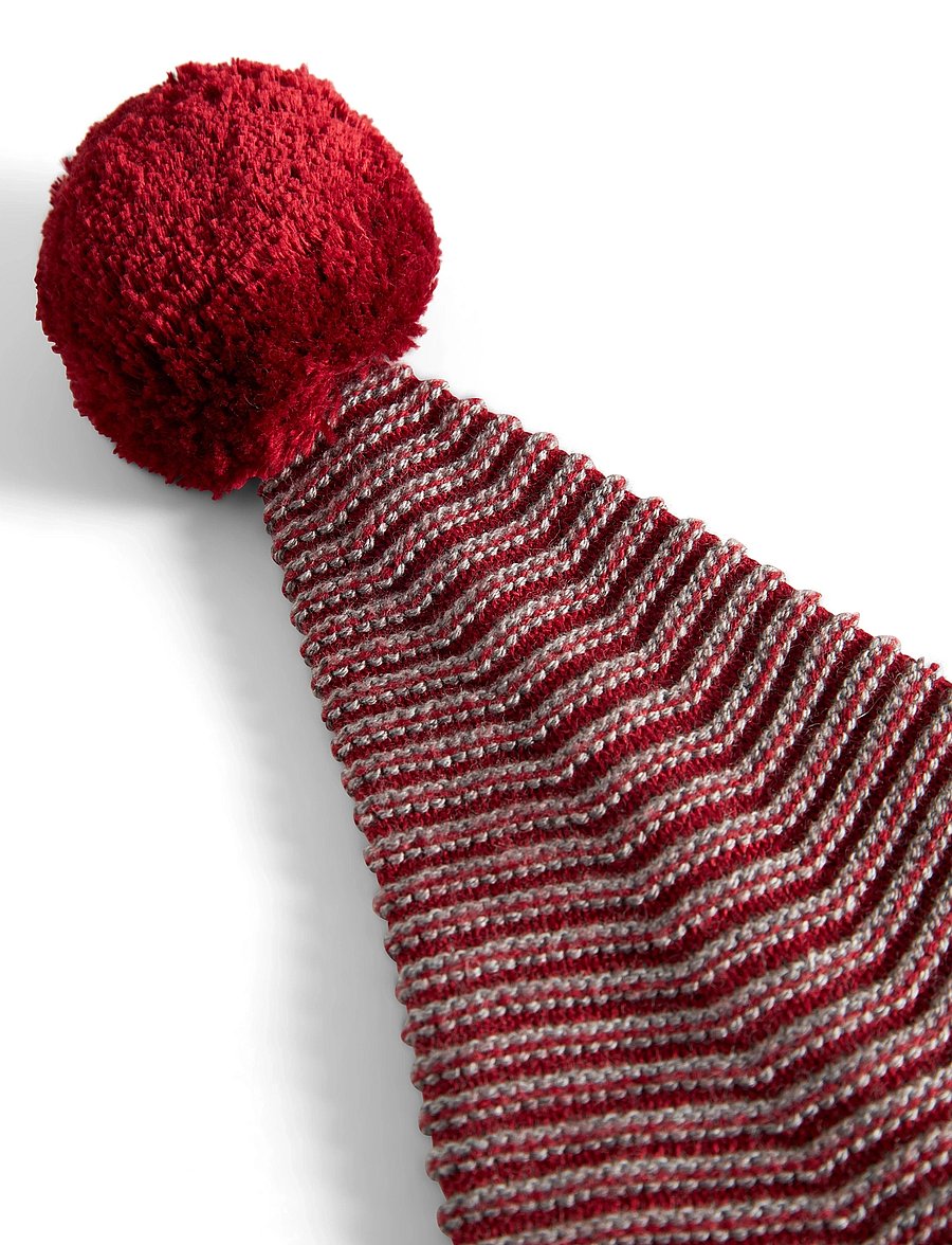 MarMar Copenhagen - Alfen - wintermützen - hibiscus red stripe - 4