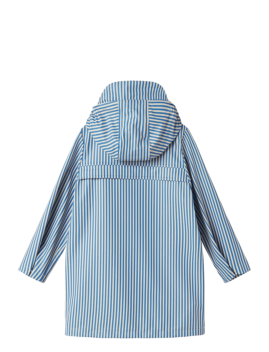 MarMar Copenhagen - October Jacket - regnjackor - blue stripe - 2