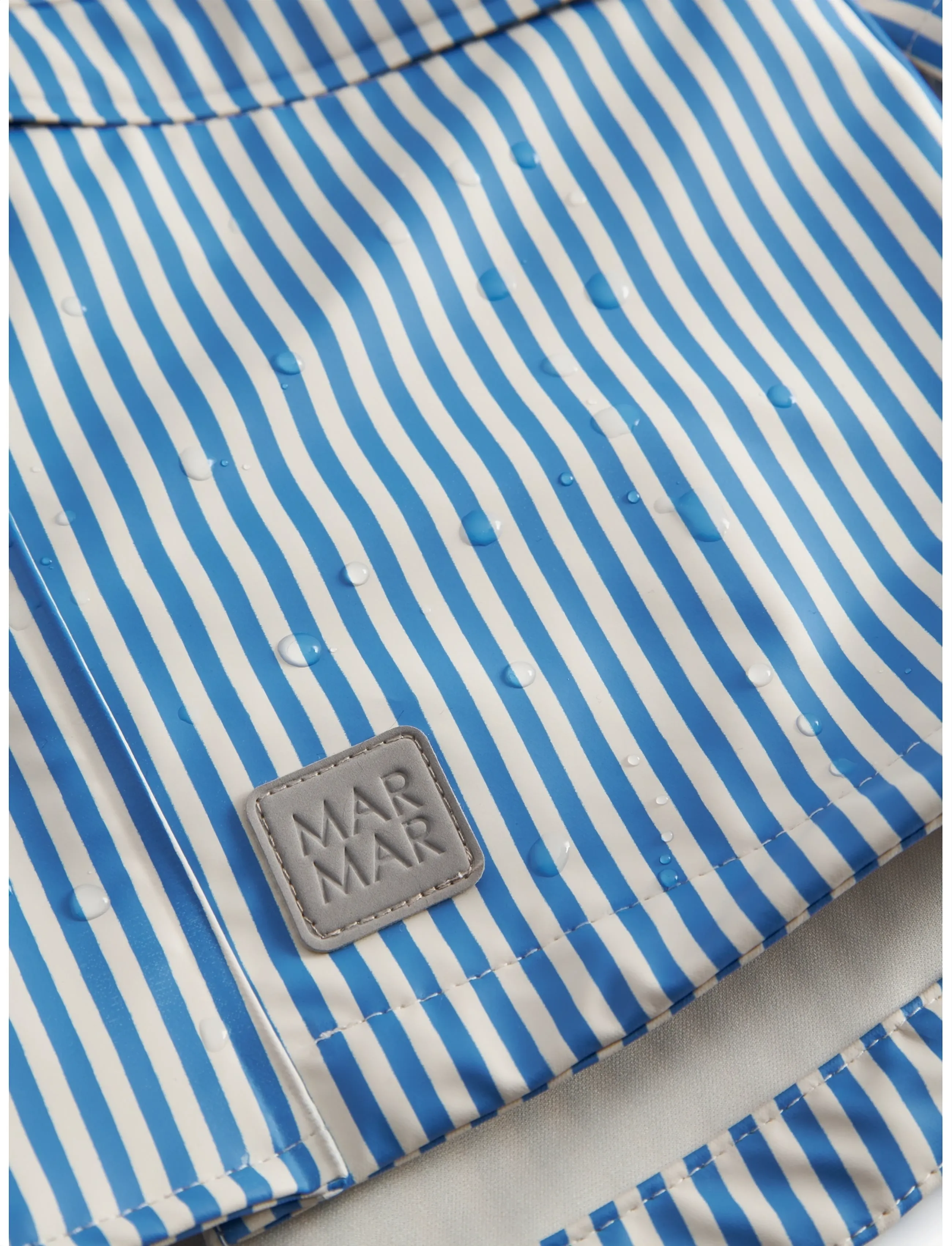 MarMar Copenhagen - October Jacket - regnjackor - blue stripe - 4