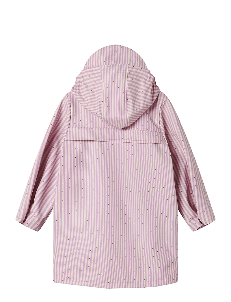 MarMar Copenhagen - October Jacket - regnjakker - pink stripe - 2