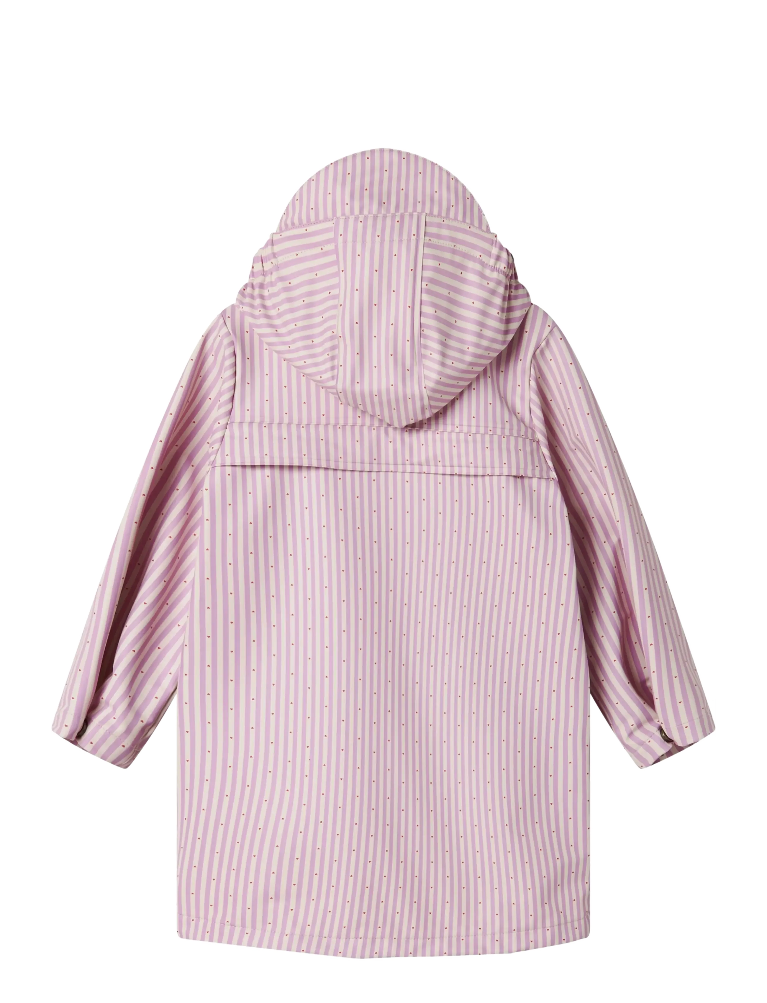 MarMar Copenhagen - October Jacket - przeciwdeszczowe - pink stripe - 2
