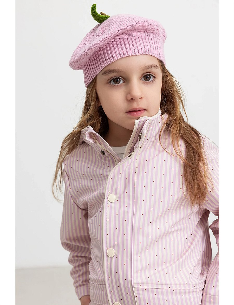 MarMar Copenhagen - October Jacket - przeciwdeszczowe - pink stripe - 0