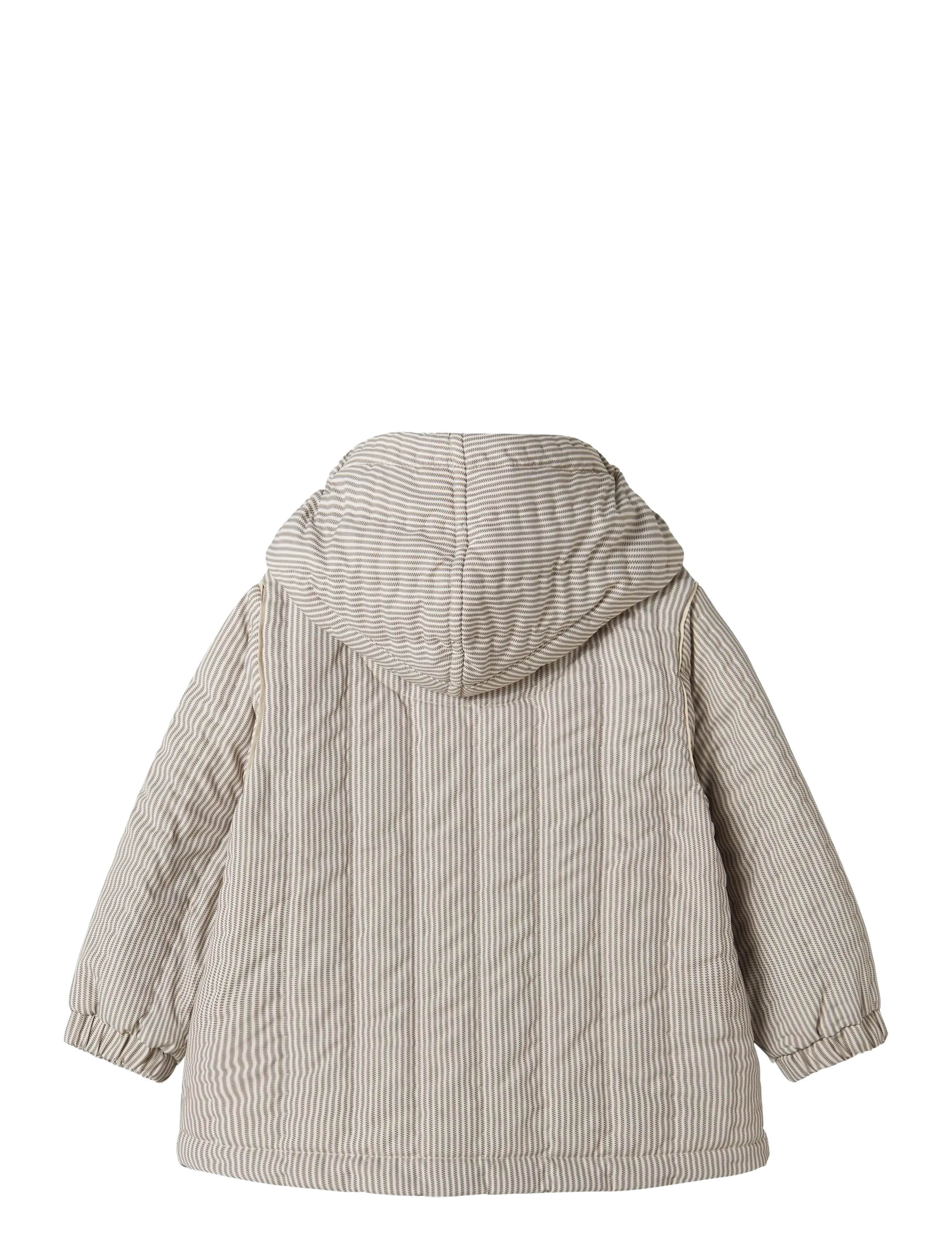 MarMar Copenhagen - Omaro Jacket - vatteraðir jakkar - dark brown stripe - 2