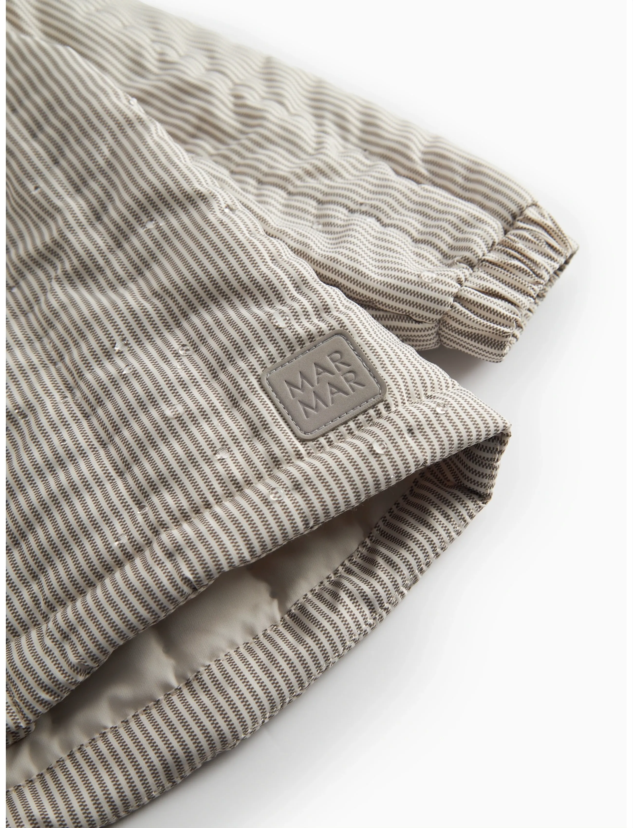 MarMar Copenhagen - Omaro Jacket - vatteraðir jakkar - dark brown stripe - 5