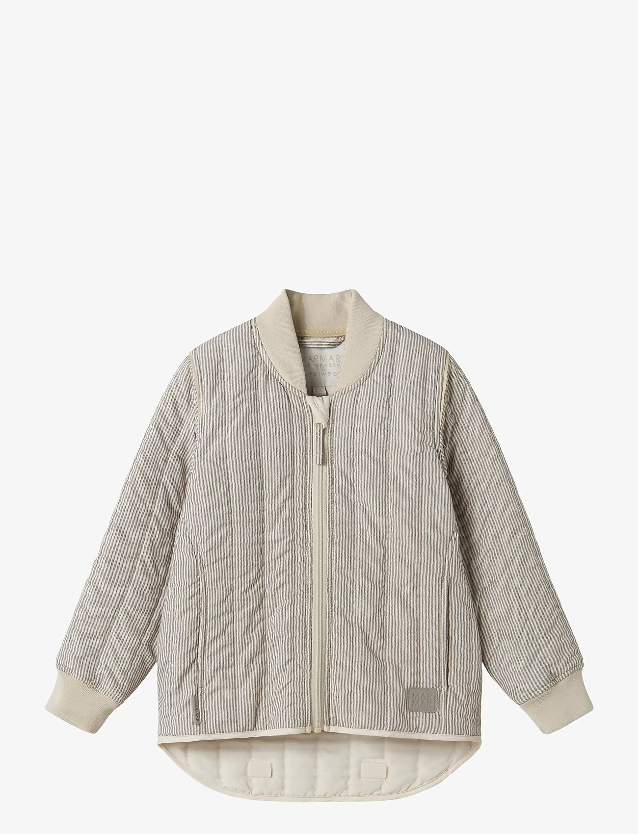 MarMar Copenhagen - Orry Jacket - tepitud jakid - dark brown stripe - 1