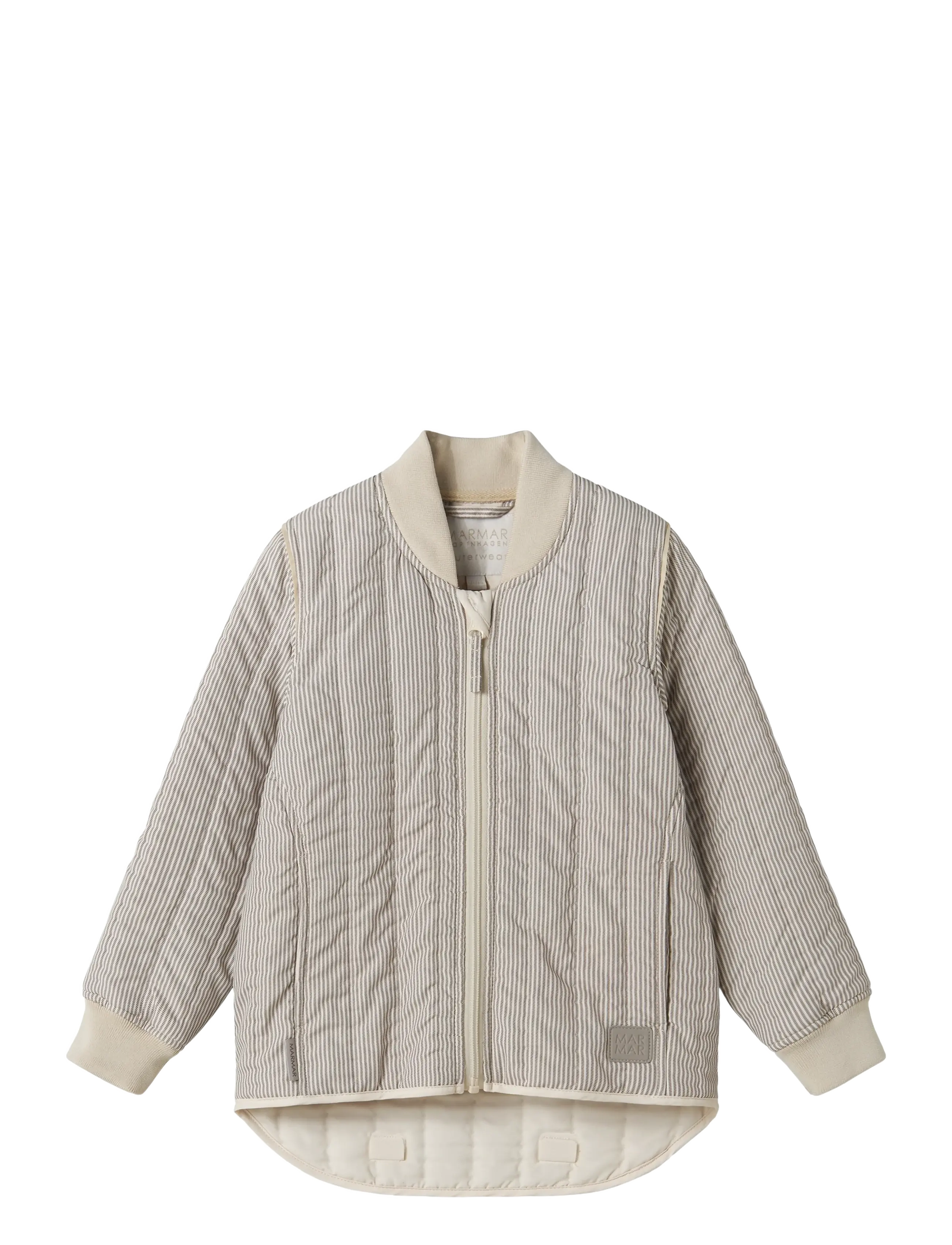 MarMar Copenhagen Orry Jacket - Õueriided - DARK BROWN STRIPE / brown