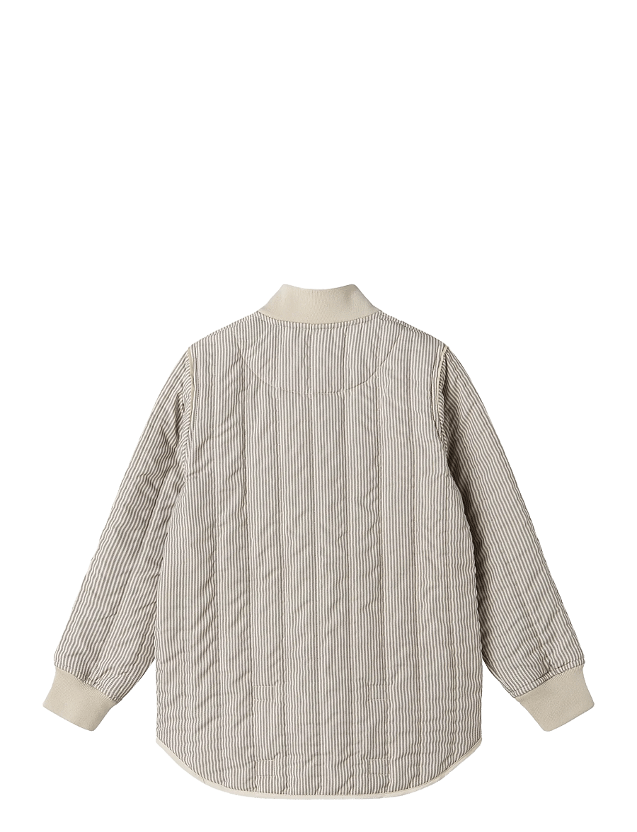 MarMar Copenhagen - Orry Jacket - quiltede jakker - dark brown stripe - 2