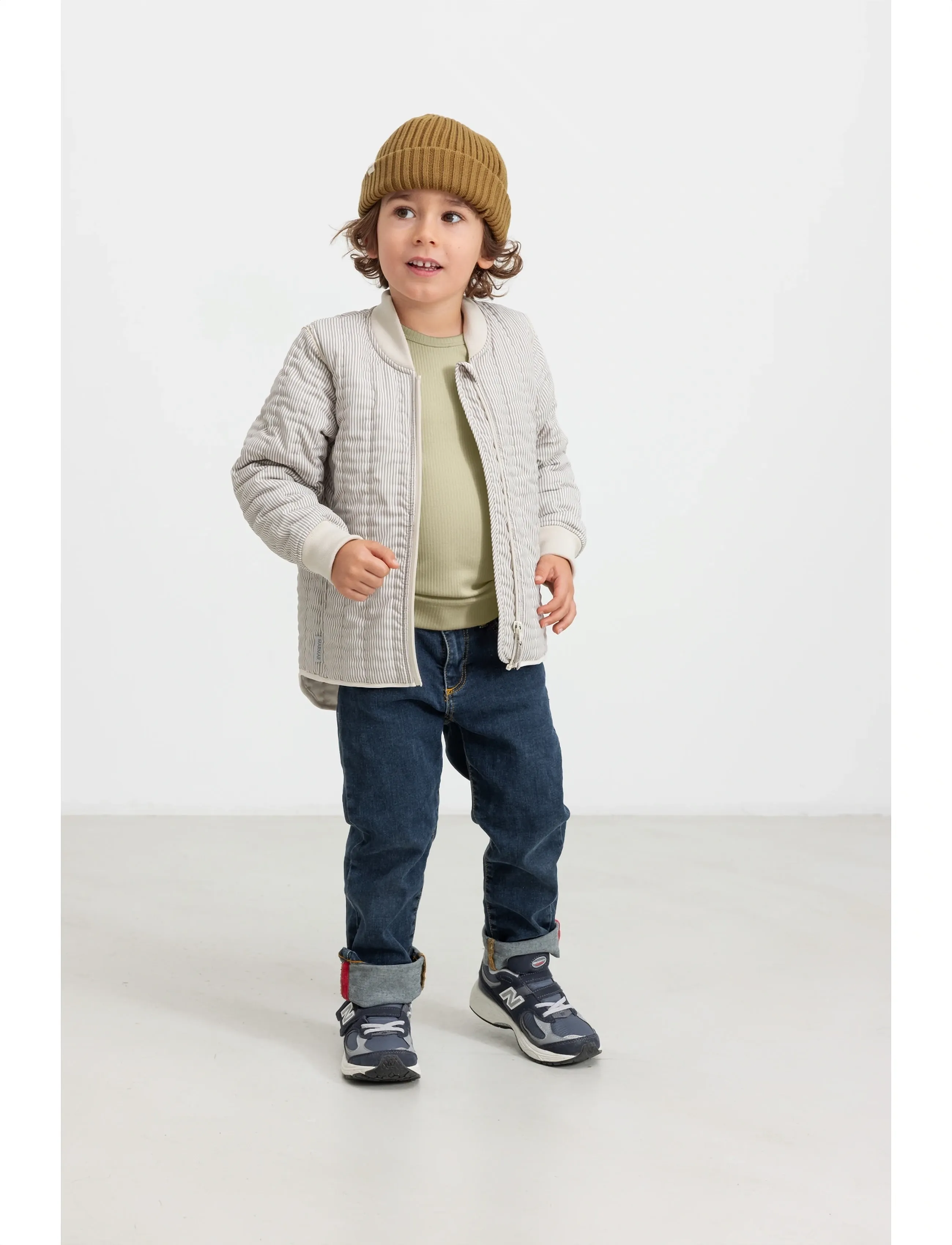 MarMar Copenhagen Orry Jacket, 104, Brown, Jakker & Frakker > Quiltede Jakker, Børn