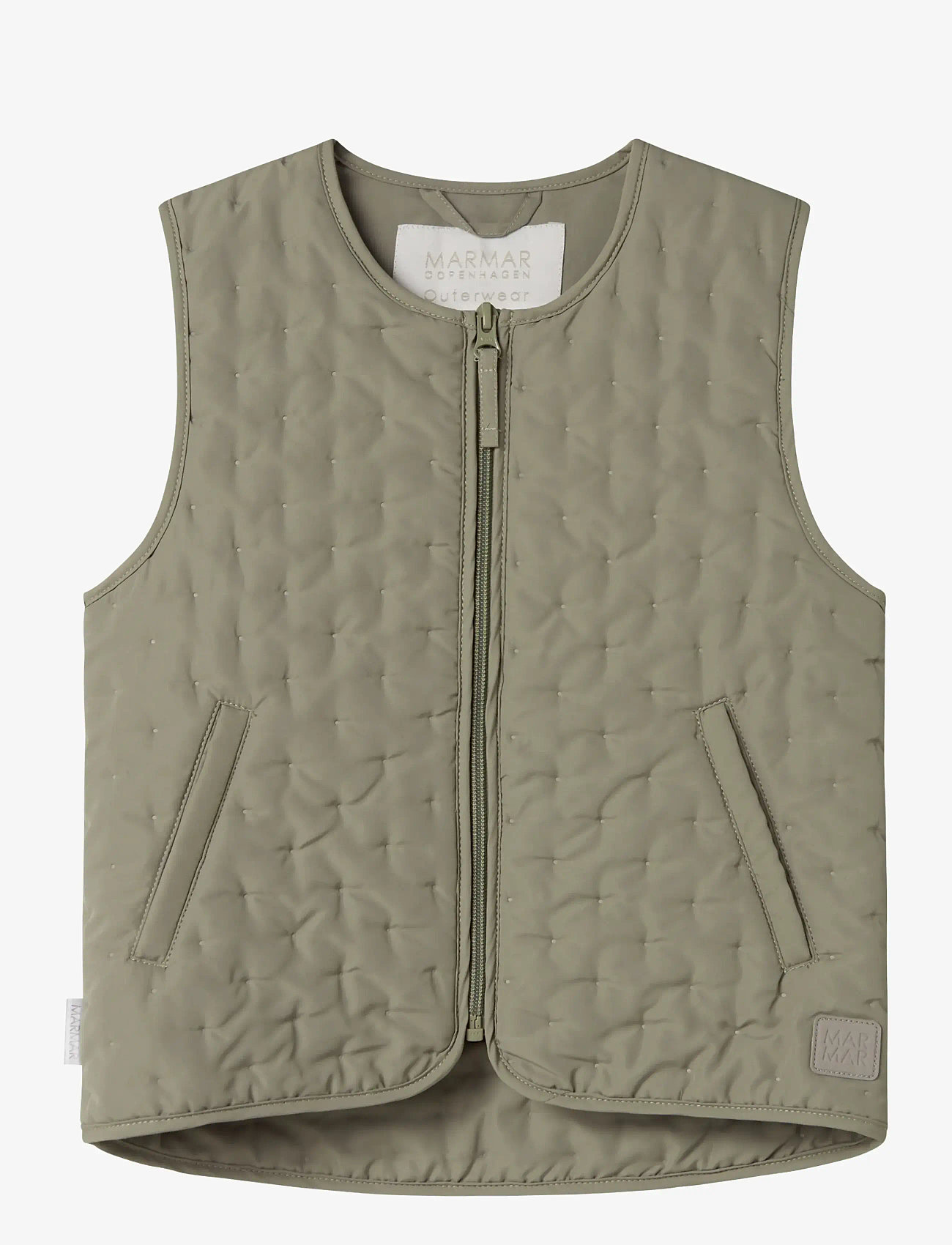 MarMar Copenhagen - Ora Waistcoat - shoppa efter ålder - olive stone - 1
