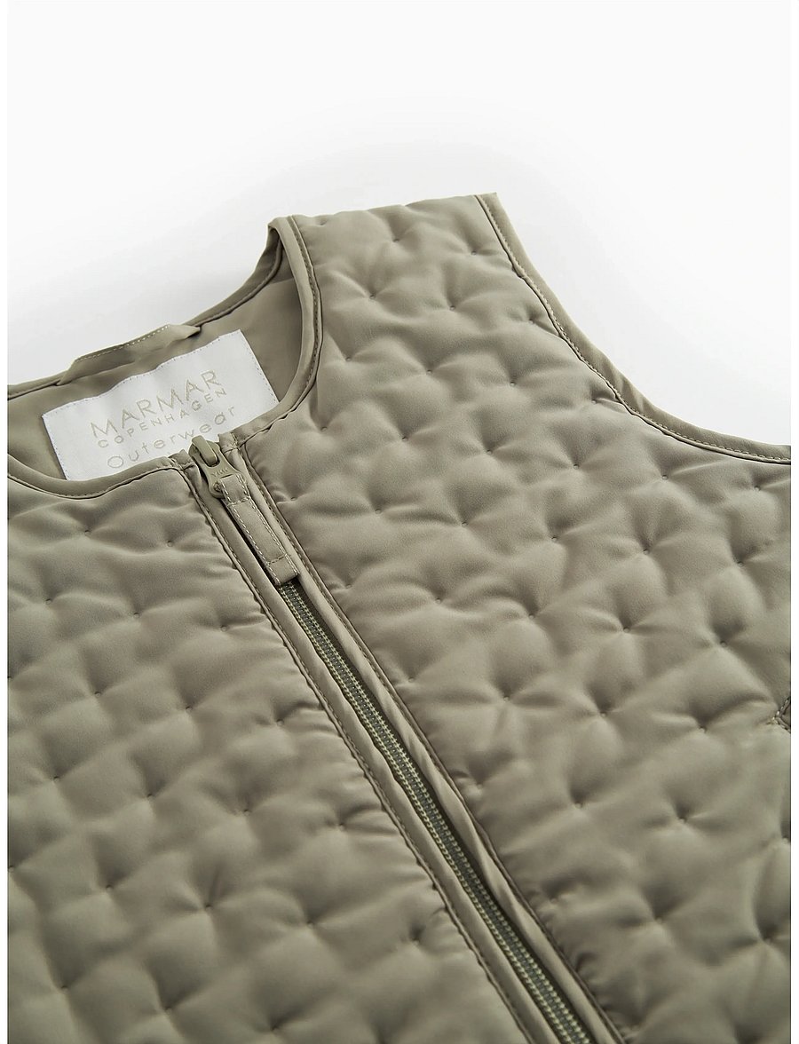 MarMar Copenhagen - Ora Waistcoat - einkaufen nach alter von - olive stone - 5
