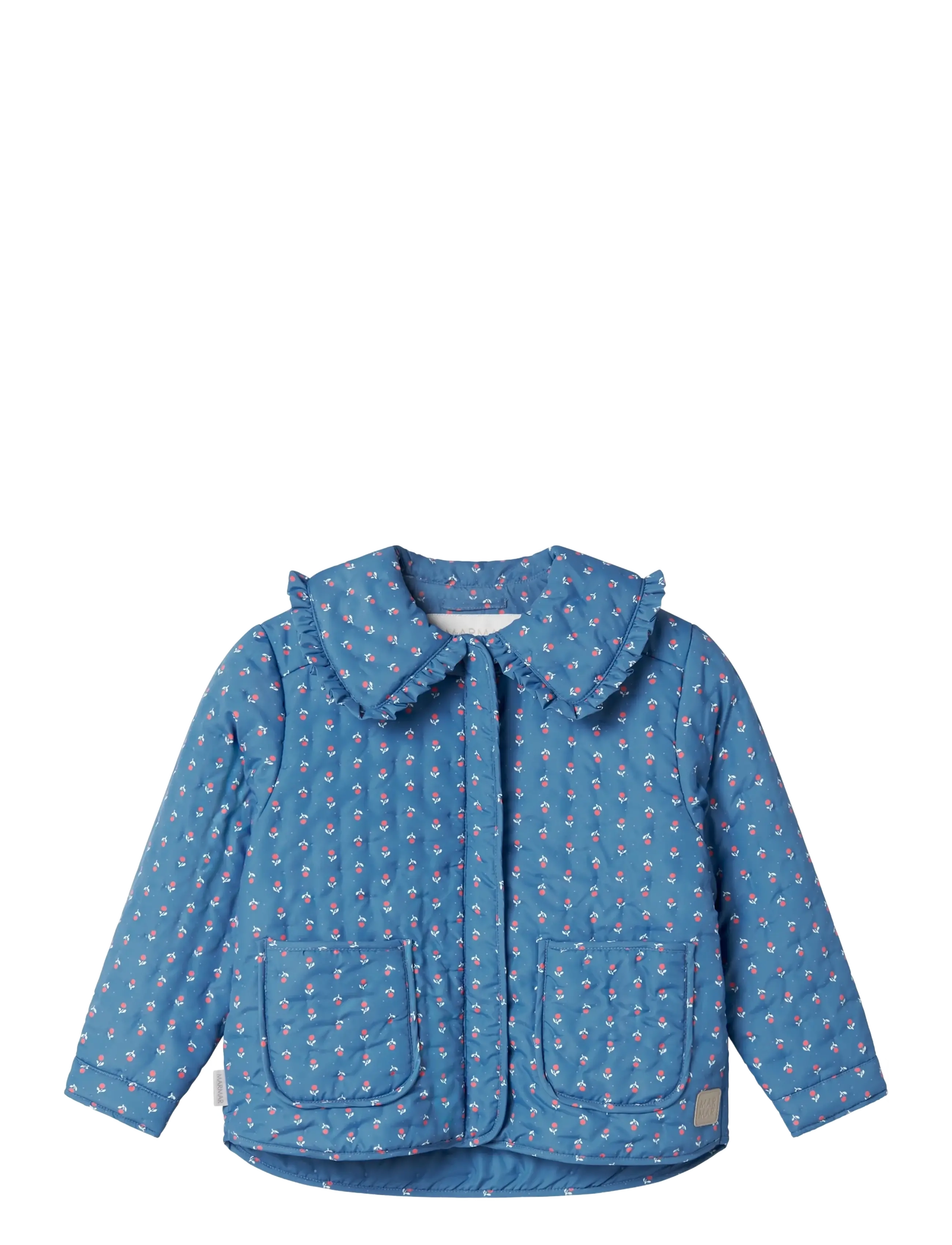 MarMar Copenhagen Oivi Jacket - Steppjacken - FLOWER STRIPE / blue